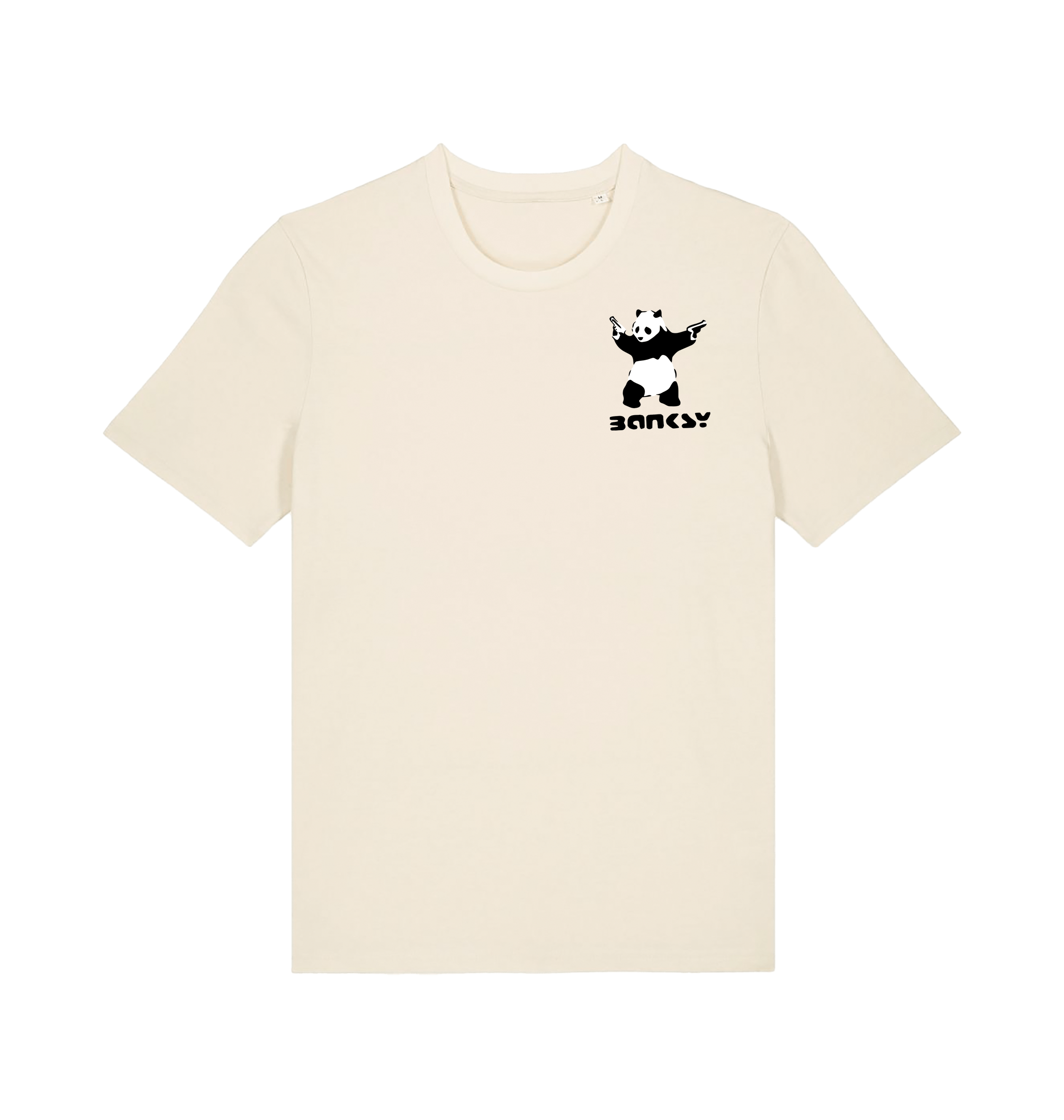 Natural Raw Printed T-shirt Front
