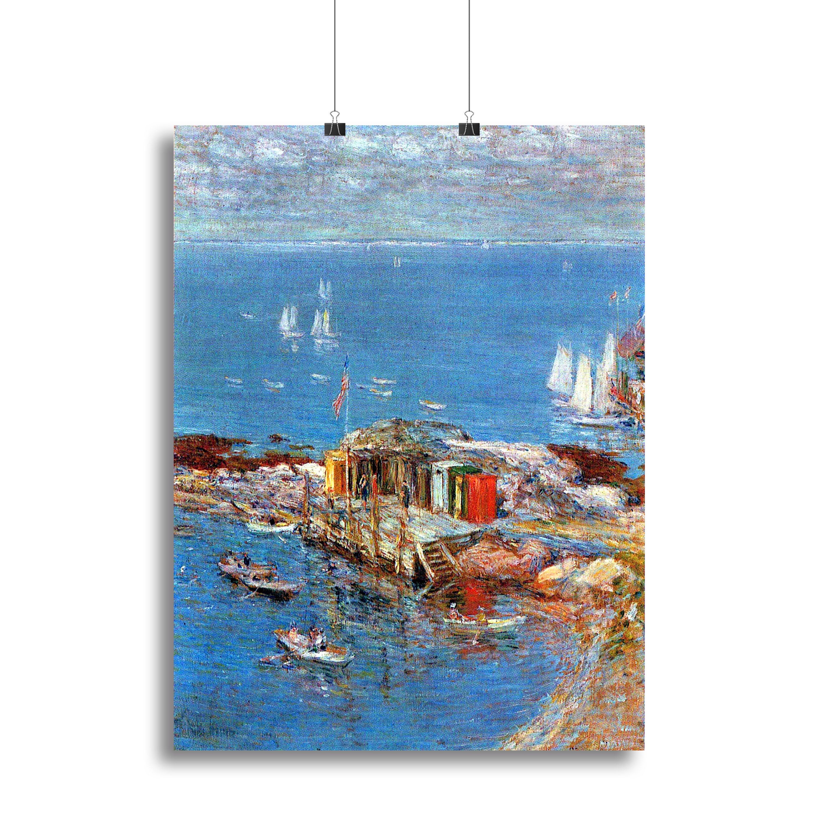Afternoon in August Appledore by Hassam Poster - Unframed