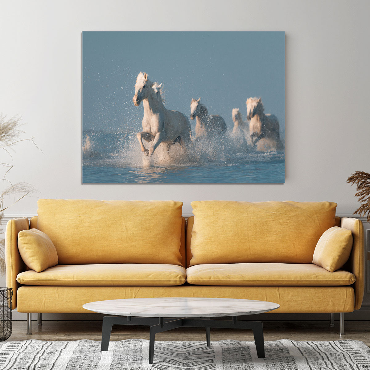 Angels of Camargue Canvas Print or Poster - 1x - 4