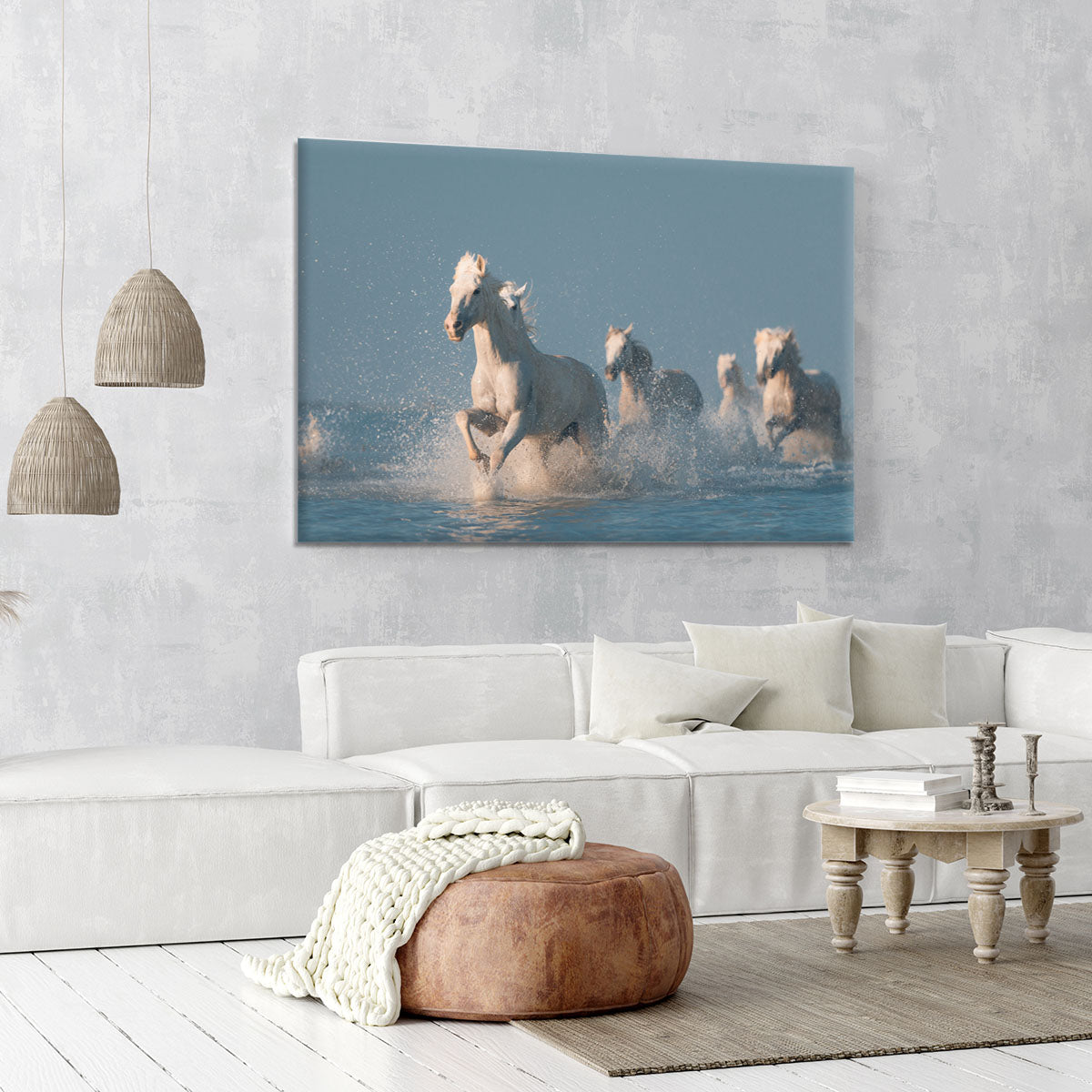 Angels of Camargue Canvas Print or Poster - 1x - 6