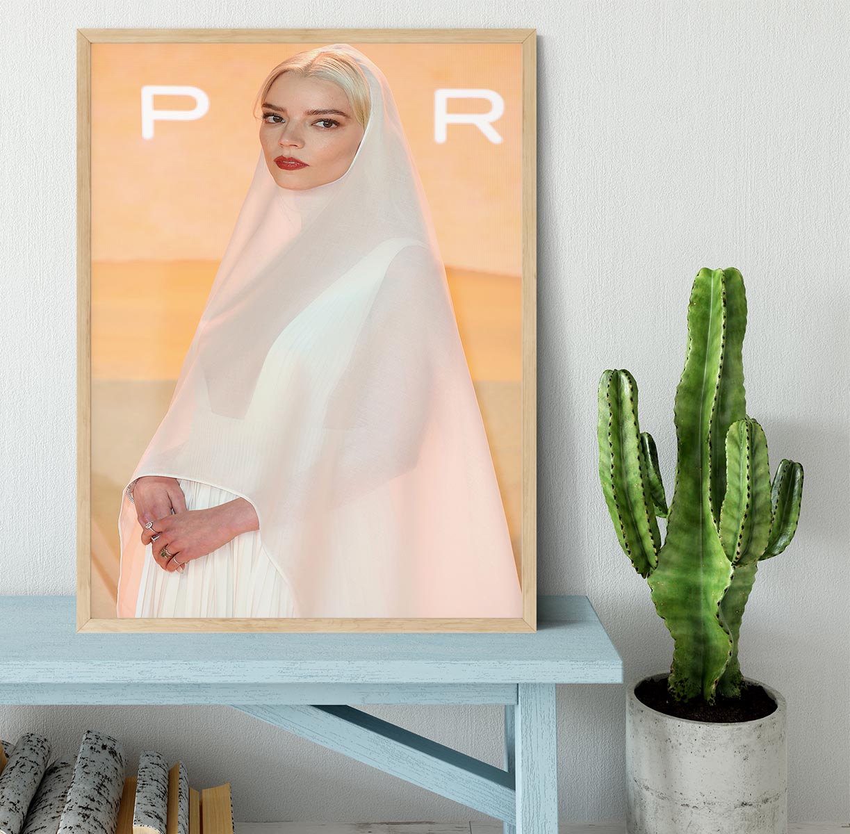 Anya Taylor Joy at the premiere of Dune part two Framed Print - Canvas Art Rocks - 4