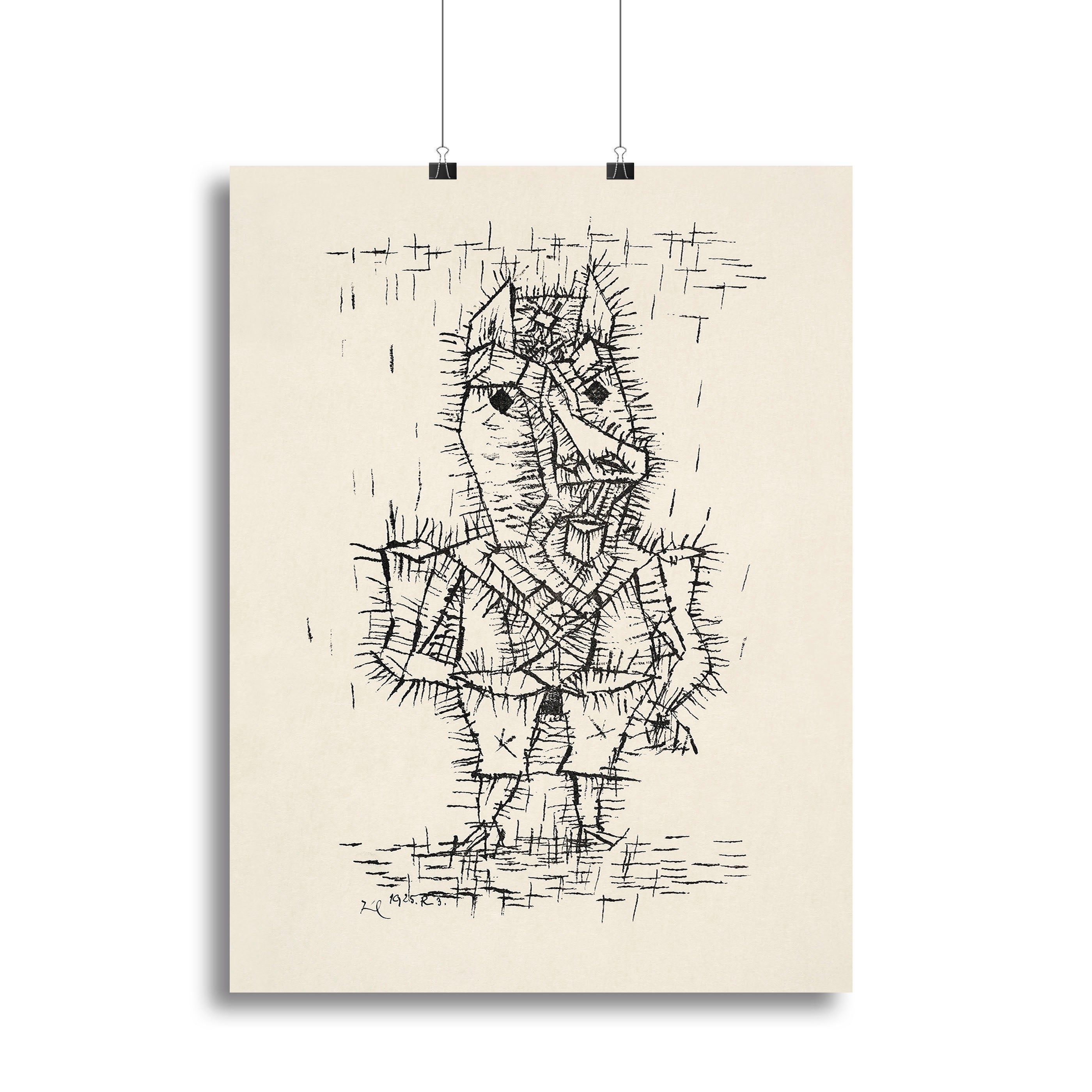 Ass Esel 1925 No.1 Canvas Print or Poster - Canvas Art Rocks - 2