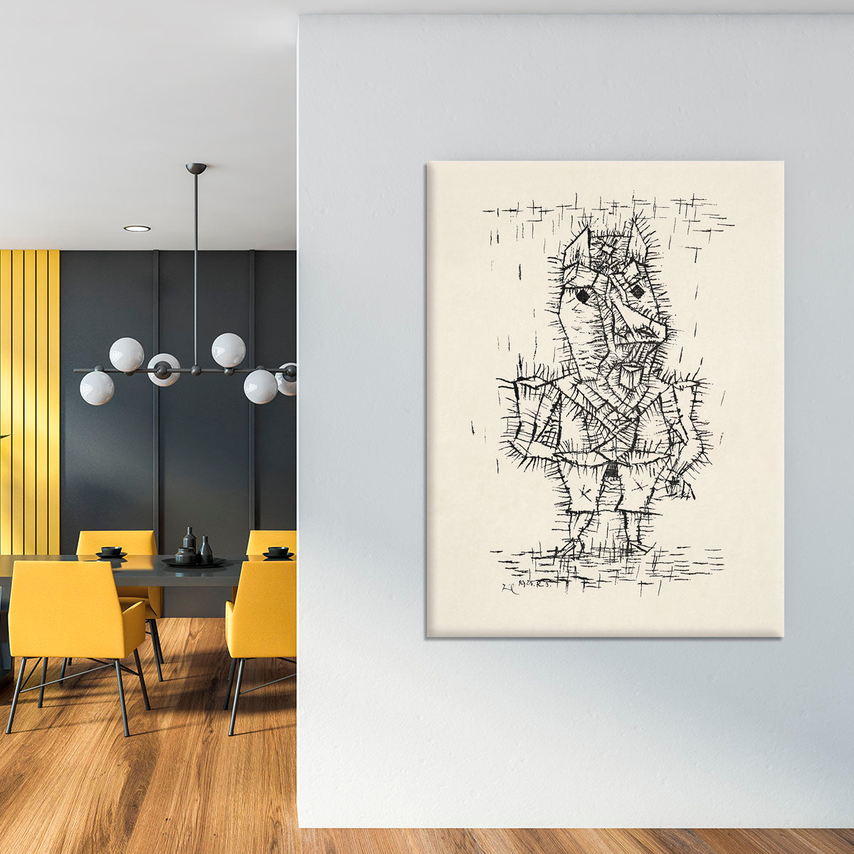 Ass Esel 1925 No.1 Canvas Print or Poster - Canvas Art Rocks - 4