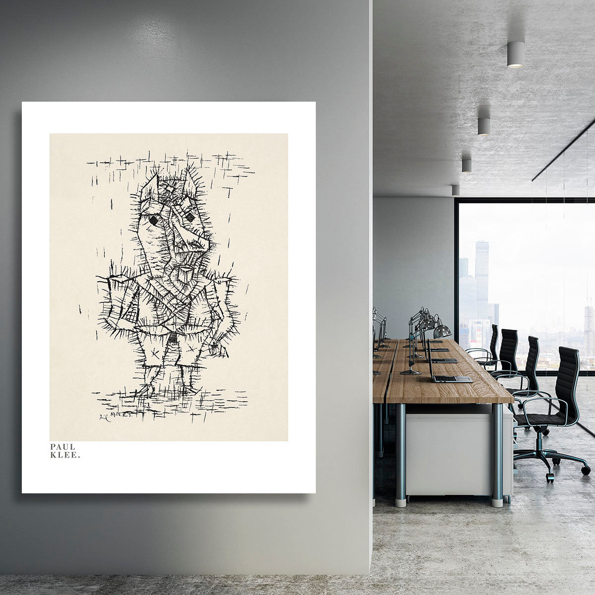 Ass Esel 1925 No.2 Canvas Print or Poster - Canvas Art Rocks - 3