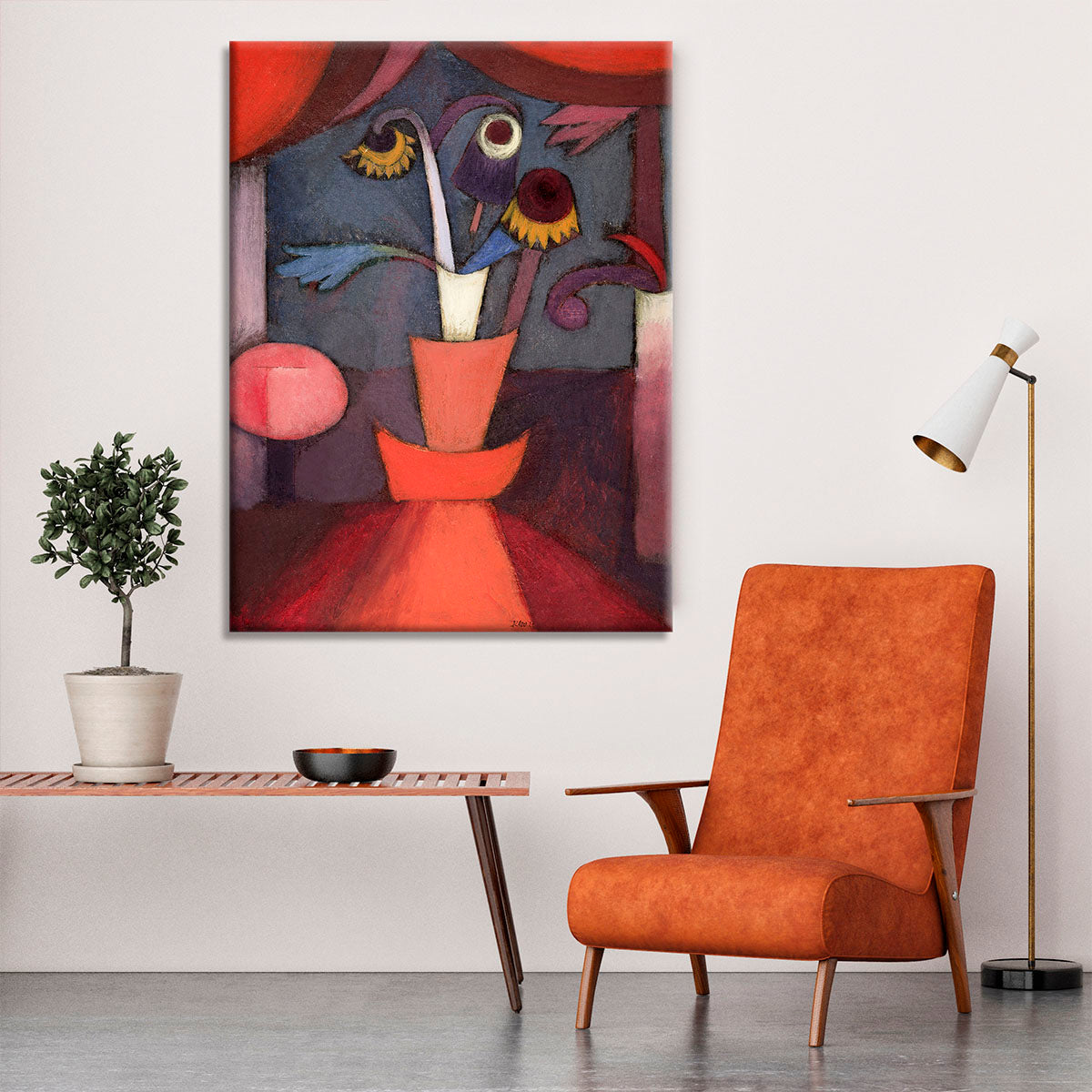 Autumn Flower 1922 No.1 Canvas Print or Poster - Canvas Art Rocks - 6