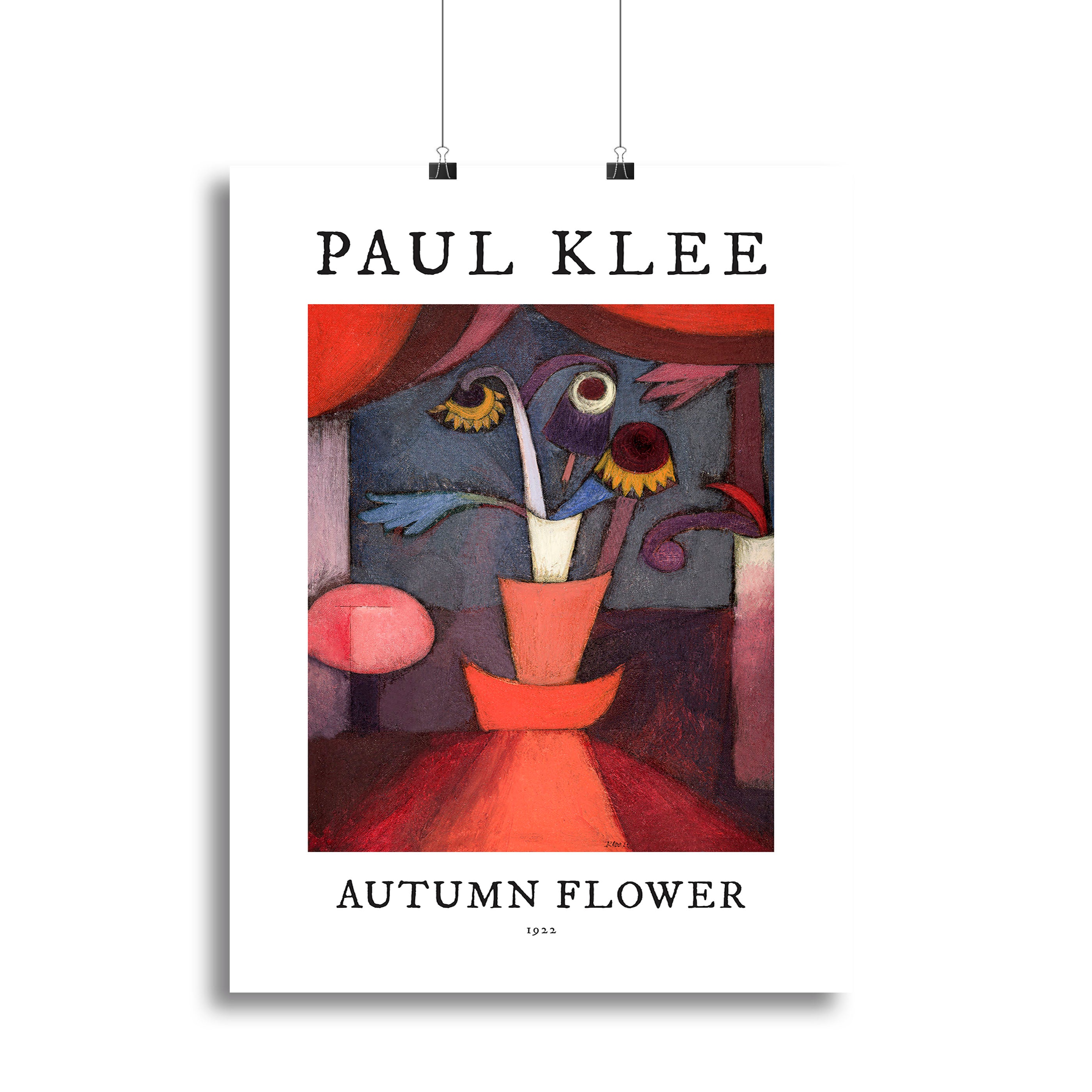 Autumn Flower 1922 No.2 Canvas Print or Poster - Canvas Art Rocks - 2