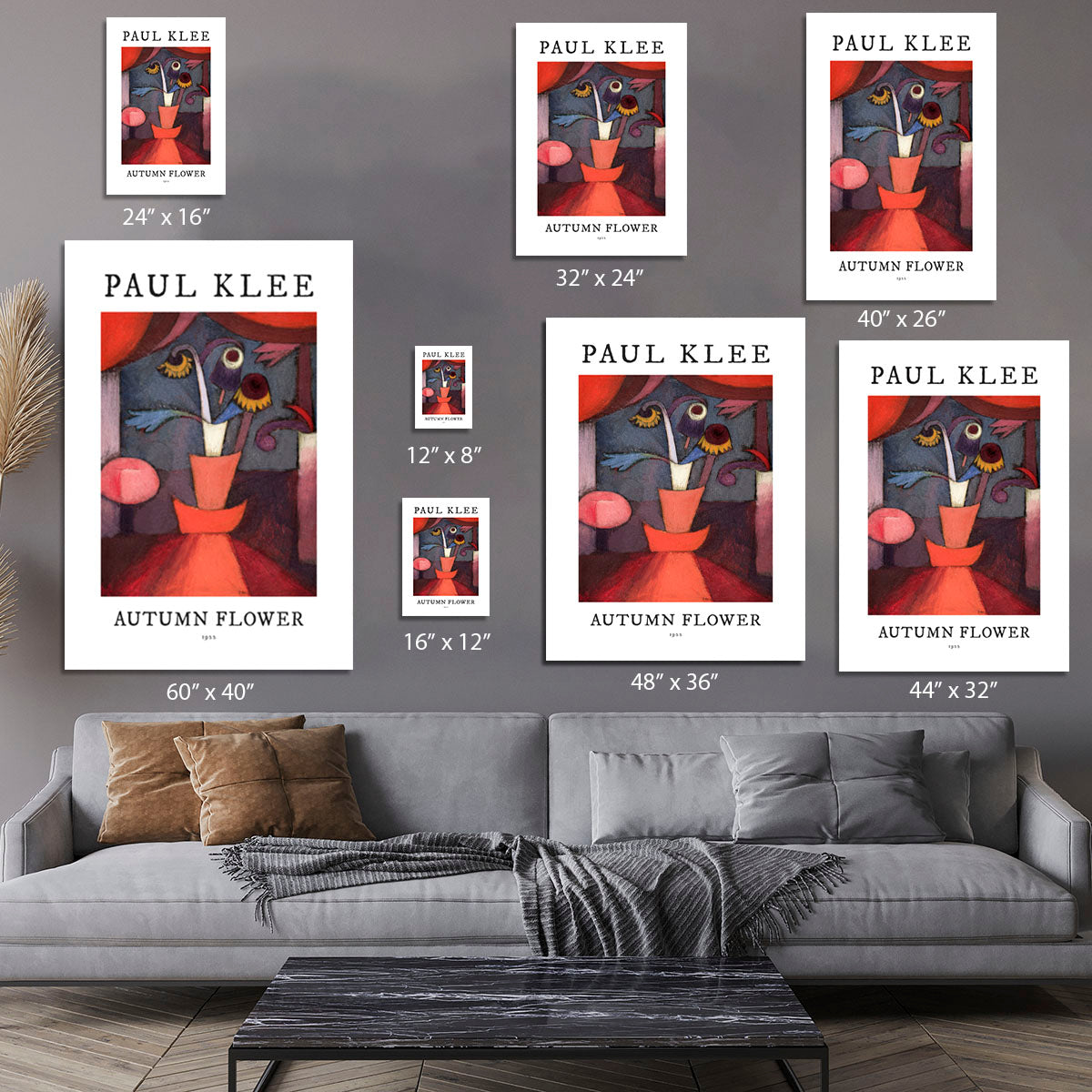 Autumn Flower 1922 No.2 Canvas Print or Poster - Canvas Art Rocks - 7