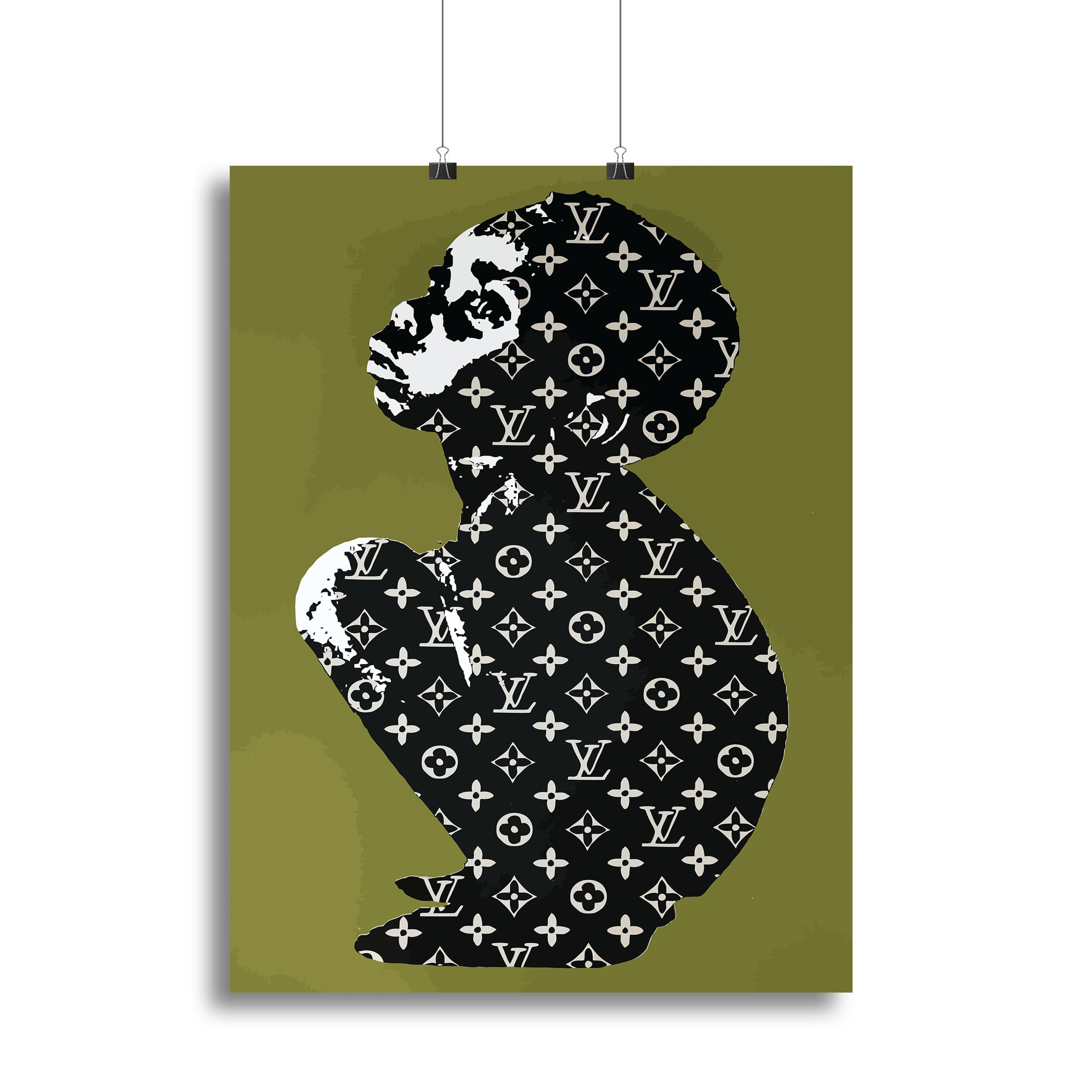 Banksy Louis Vuitton Kid Poster - Unframed