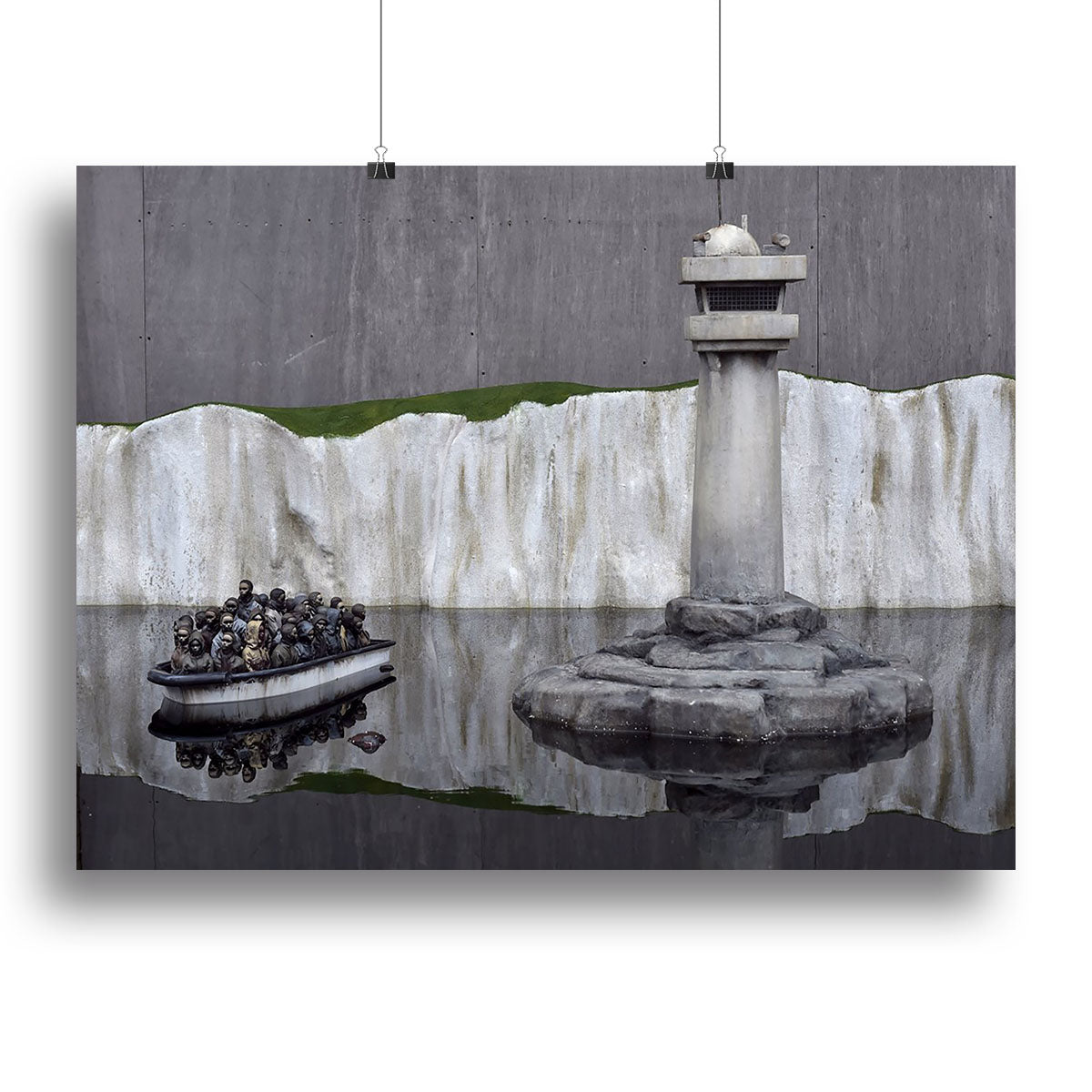 Banksy Refugee Poster - Unframed