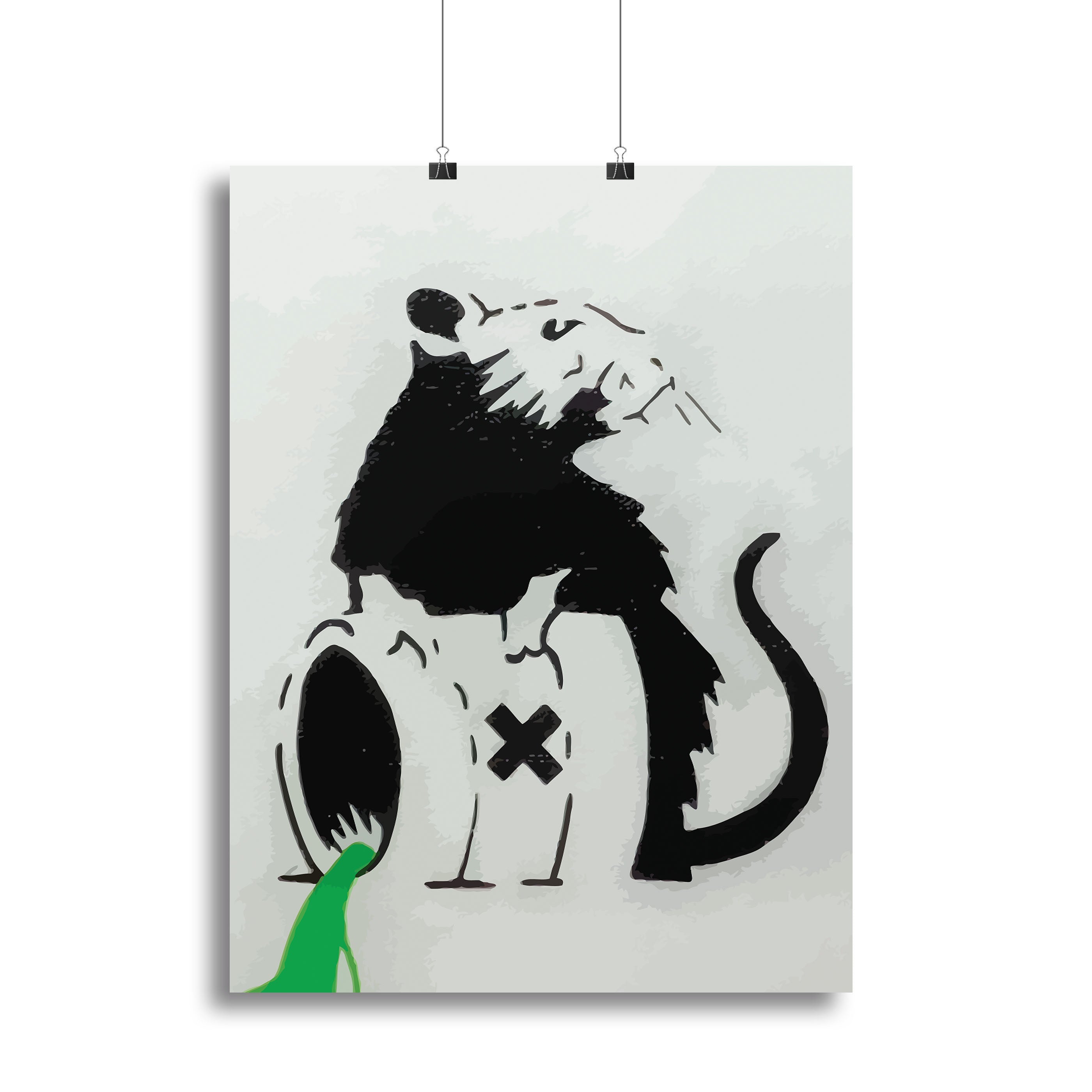 Banksy Toxic Rat Poster - Unframed