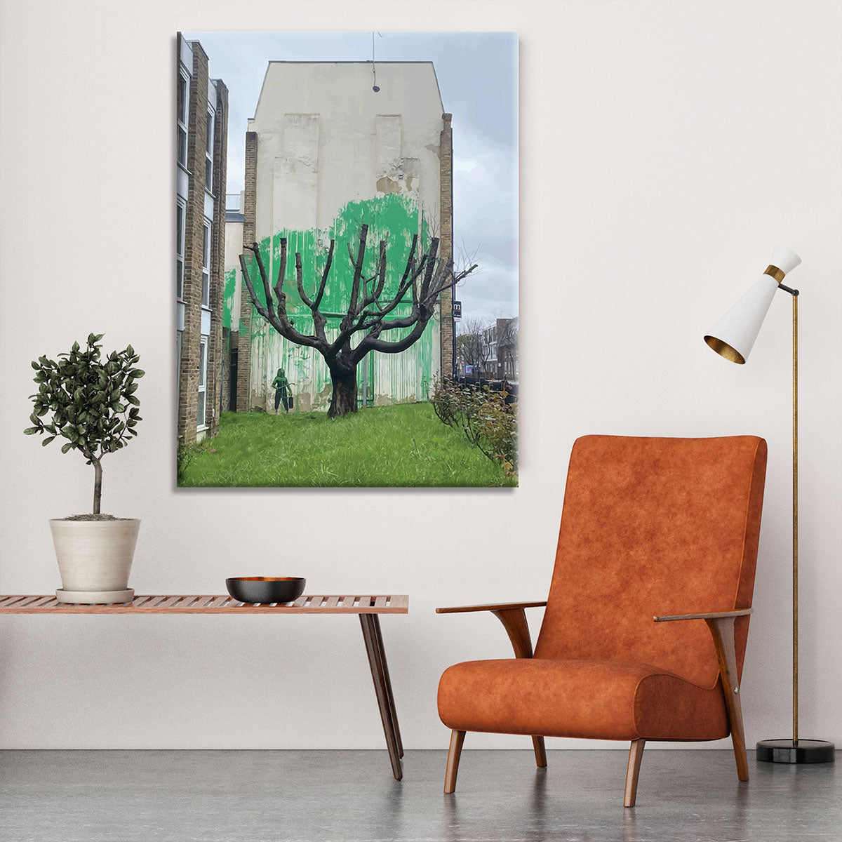 Banksy Tree Finsbury Park Canvas Print or Poster - Canvas Art Rocks - 6