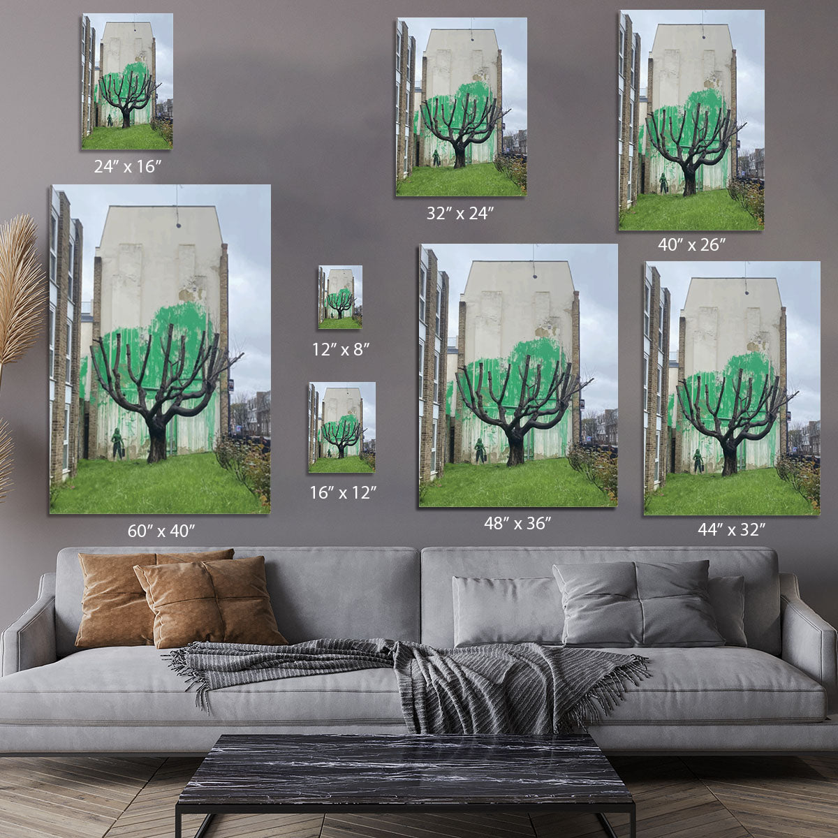 Banksy Tree Finsbury Park Canvas Print or Poster - Canvas Art Rocks - 7