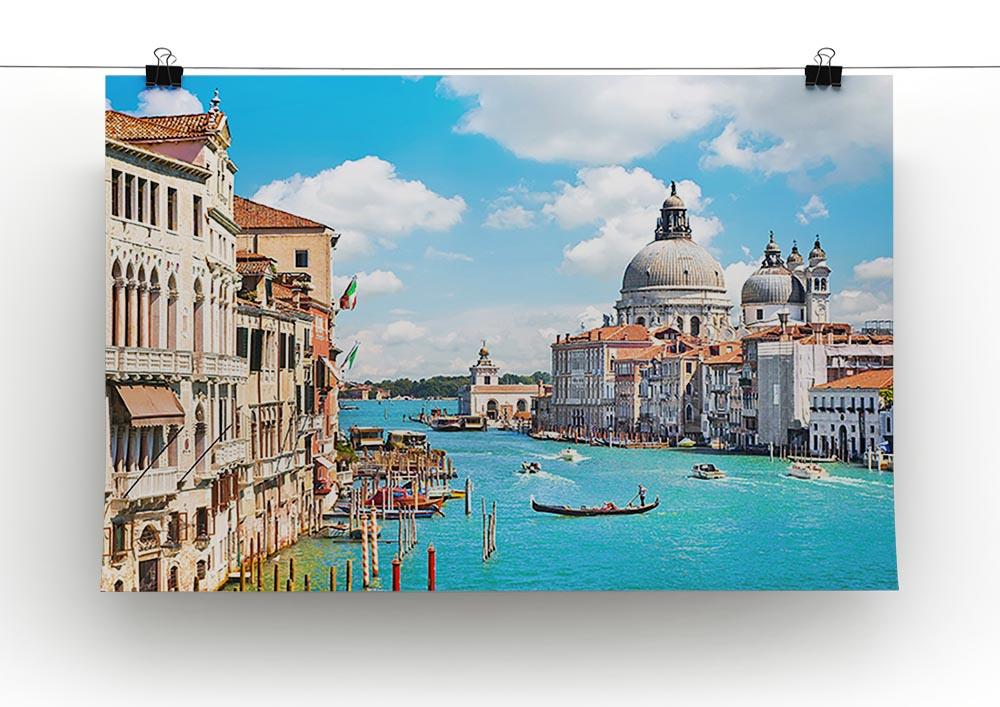 Basilica di Santa Maria della Salute Poster - Unframed