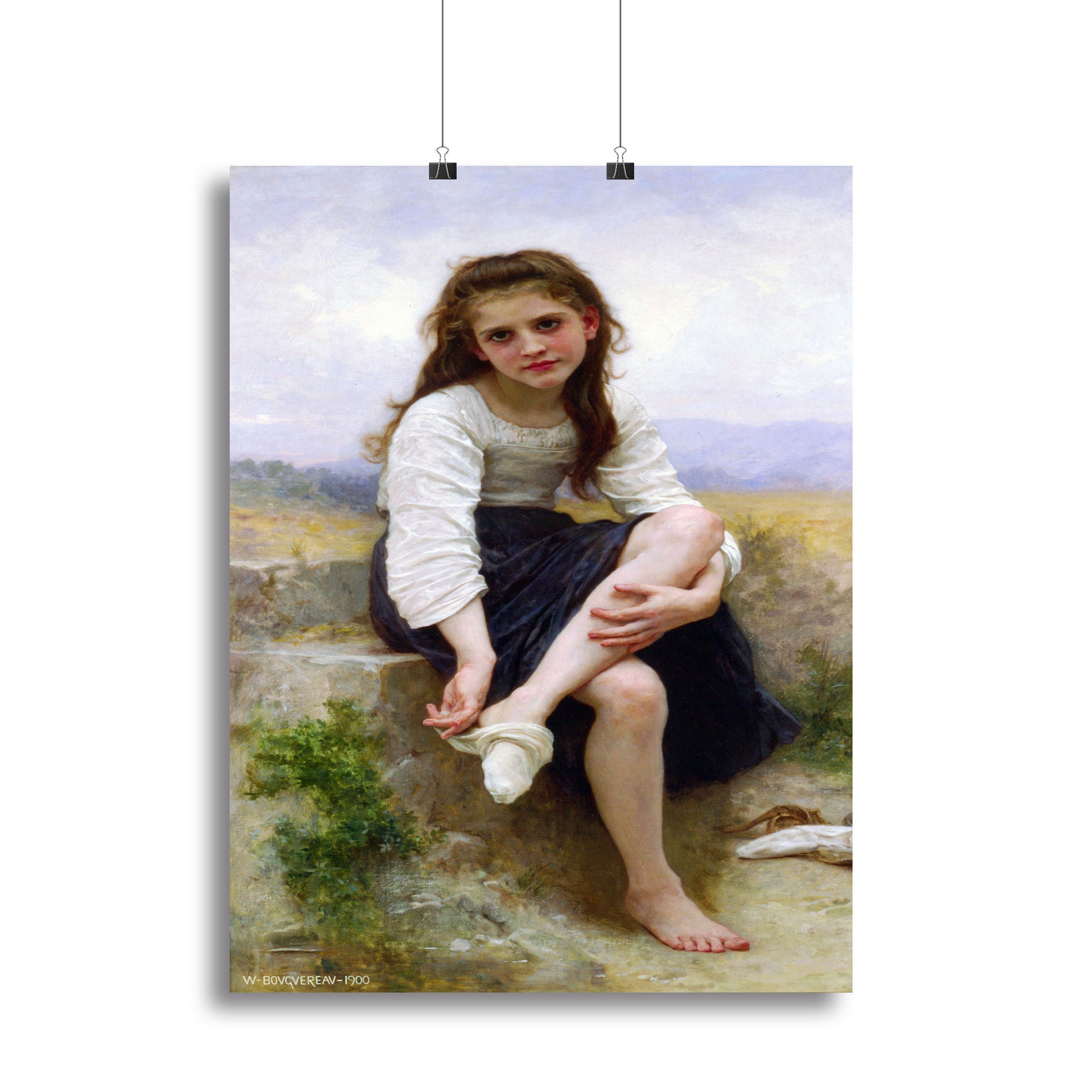 Before The Bath By Bouguereau Poster - Unframed