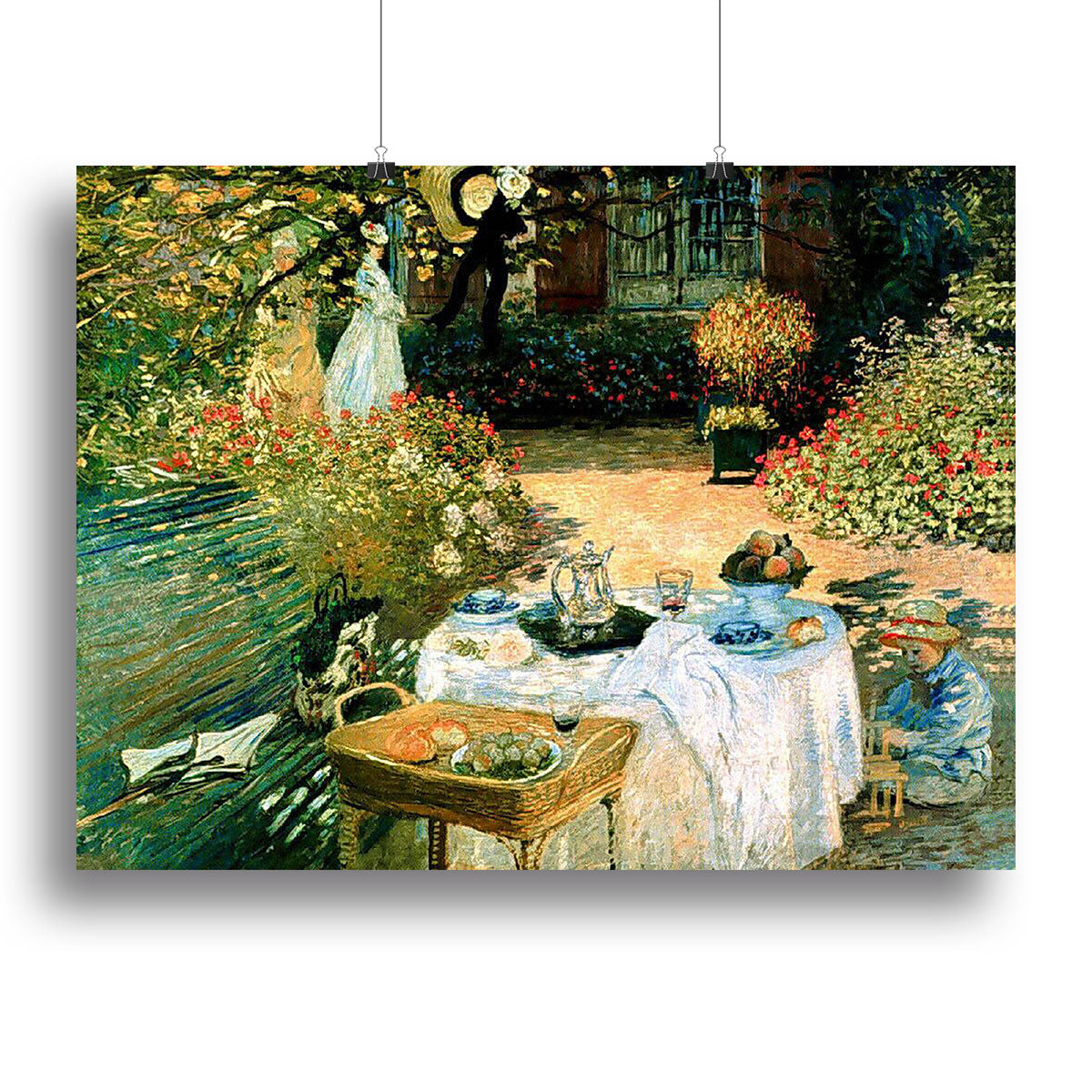 Breakfast by Monet Poster - Unframed