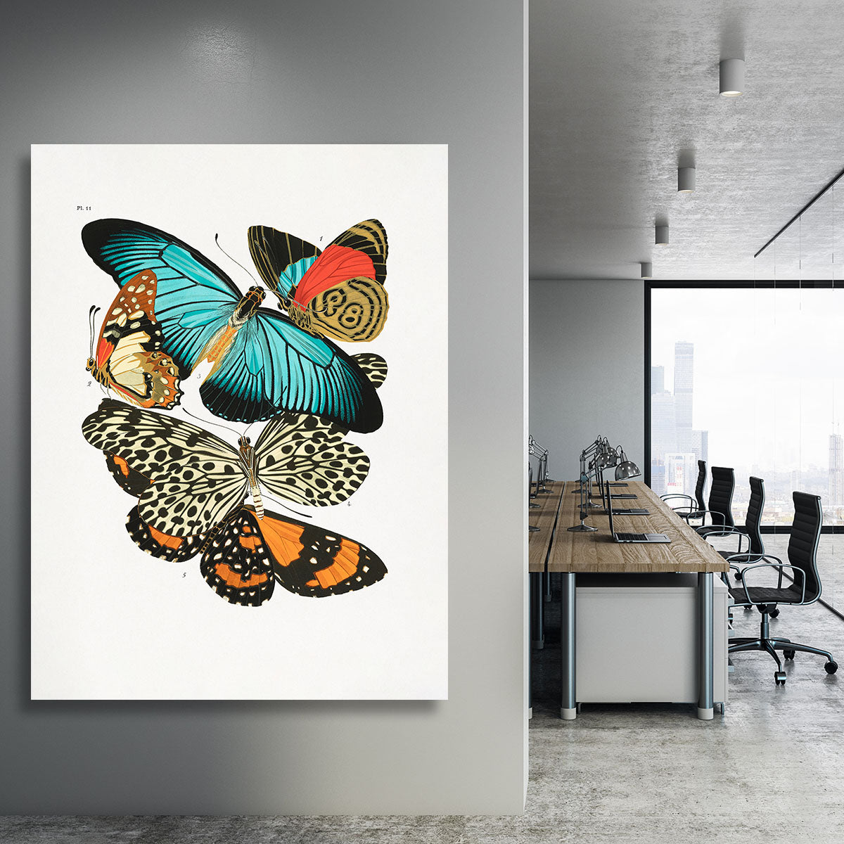 Butterflies Part 11 Canvas Print or Poster - Canvas Art Rocks - 3