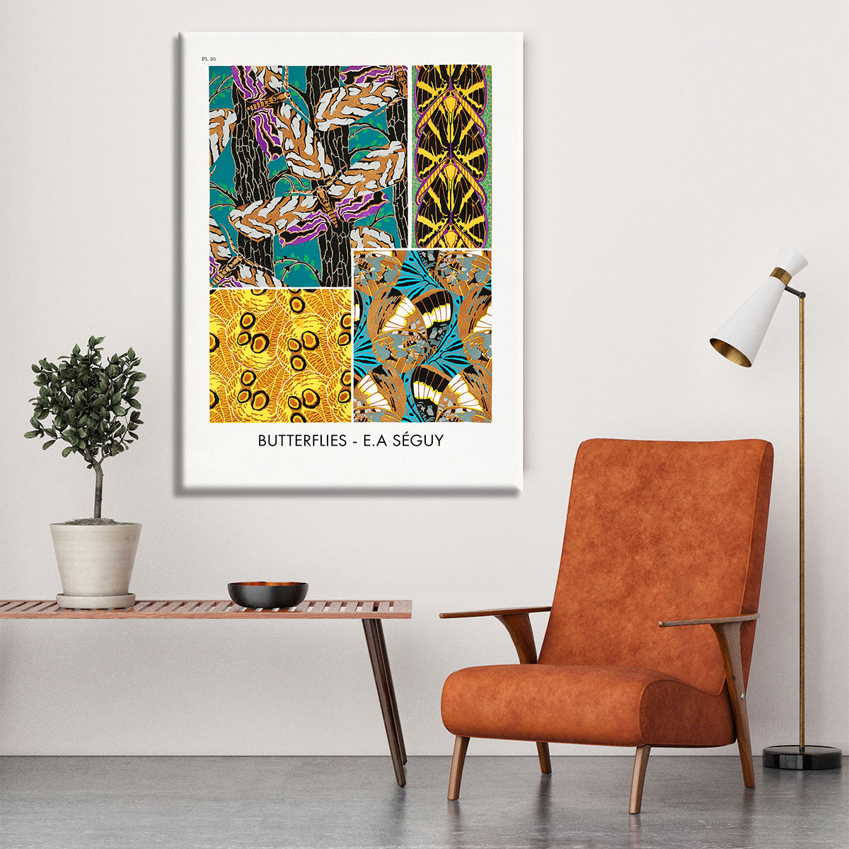 Butterflies Part 20 Canvas Print or Poster - Canvas Art Rocks - 6