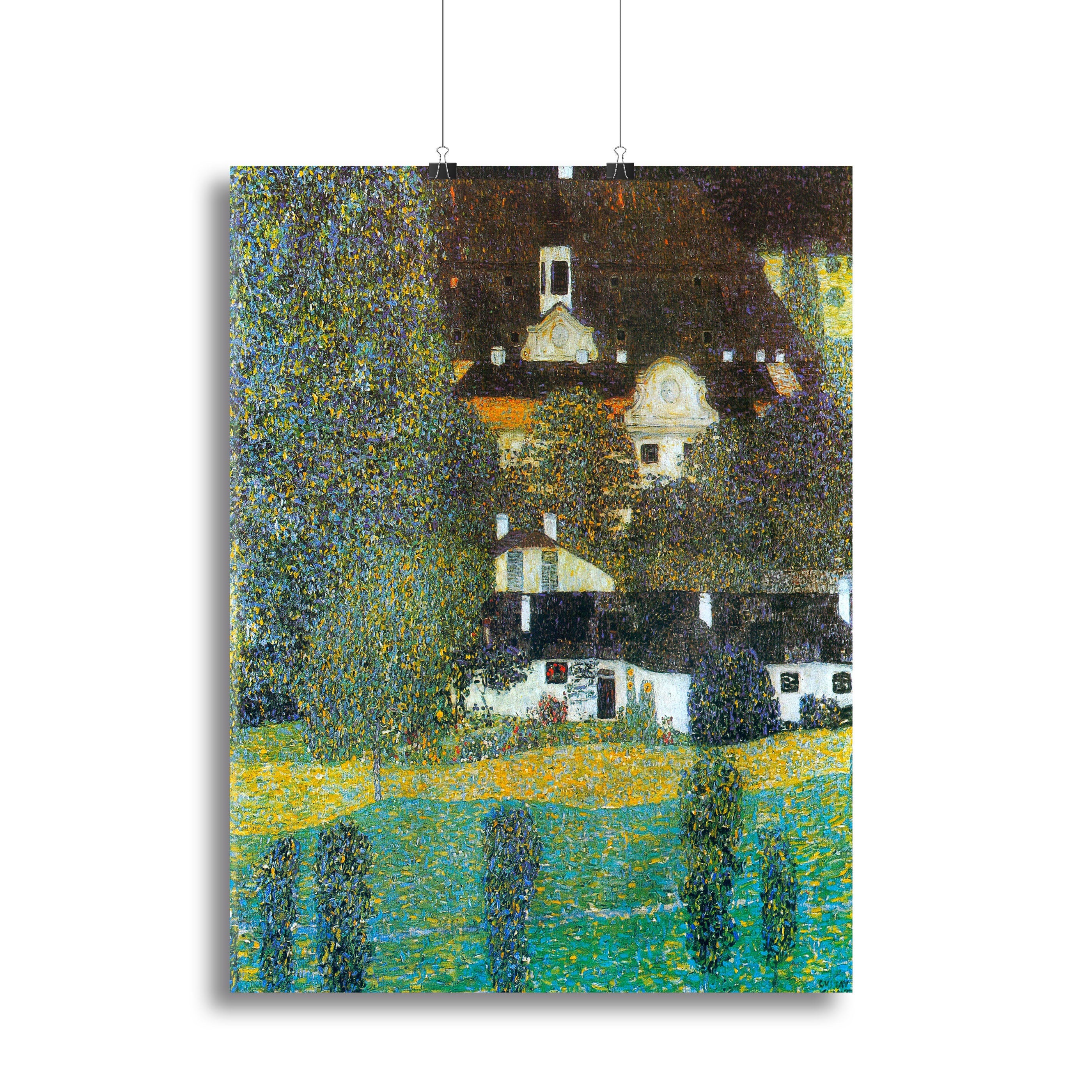Castle Chamber at Attersee II by Klimt Poster - Unframed