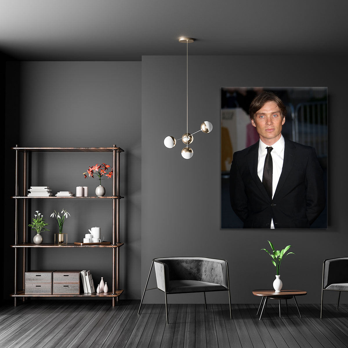 Cillian Murphy in 2016 Canvas Print or Poster - Canvas Art Rocks - 5