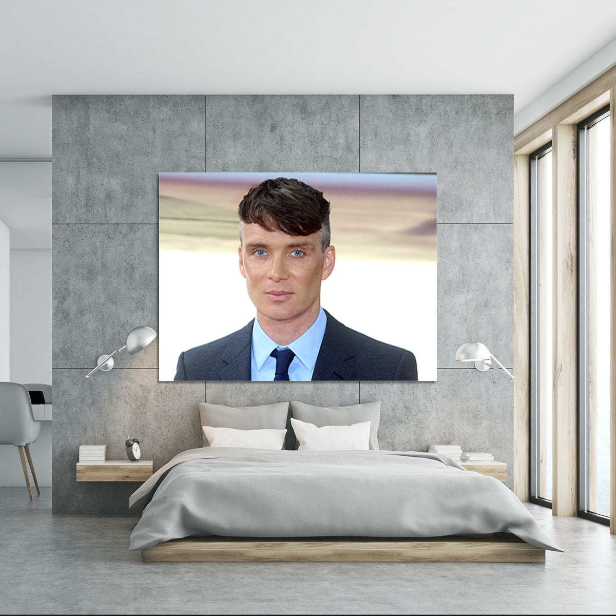 Cillian Murphy in 2017 Canvas Print or Poster - Canvas Art Rocks - 5