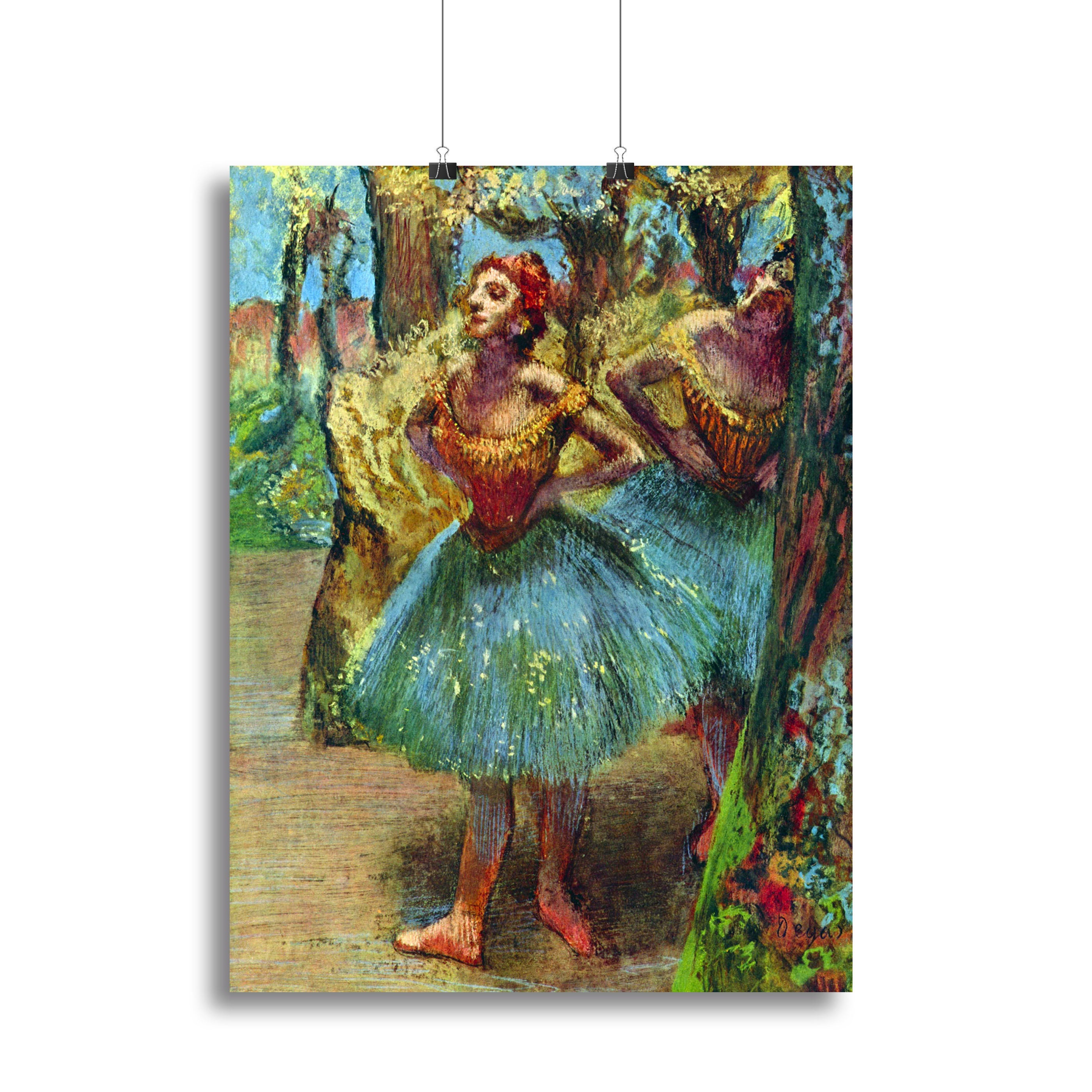Dancers 2 by Degas Poster - Unframed