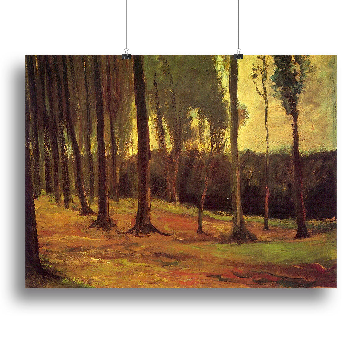 Edge of a Wood by Van Gogh Poster - Unframed