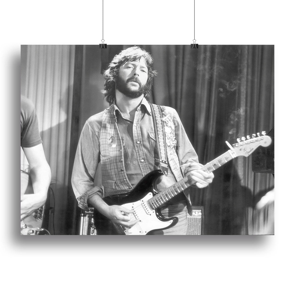 Eric Clapton in 1978 Canvas Print or Poster - Canvas Art Rocks - 2