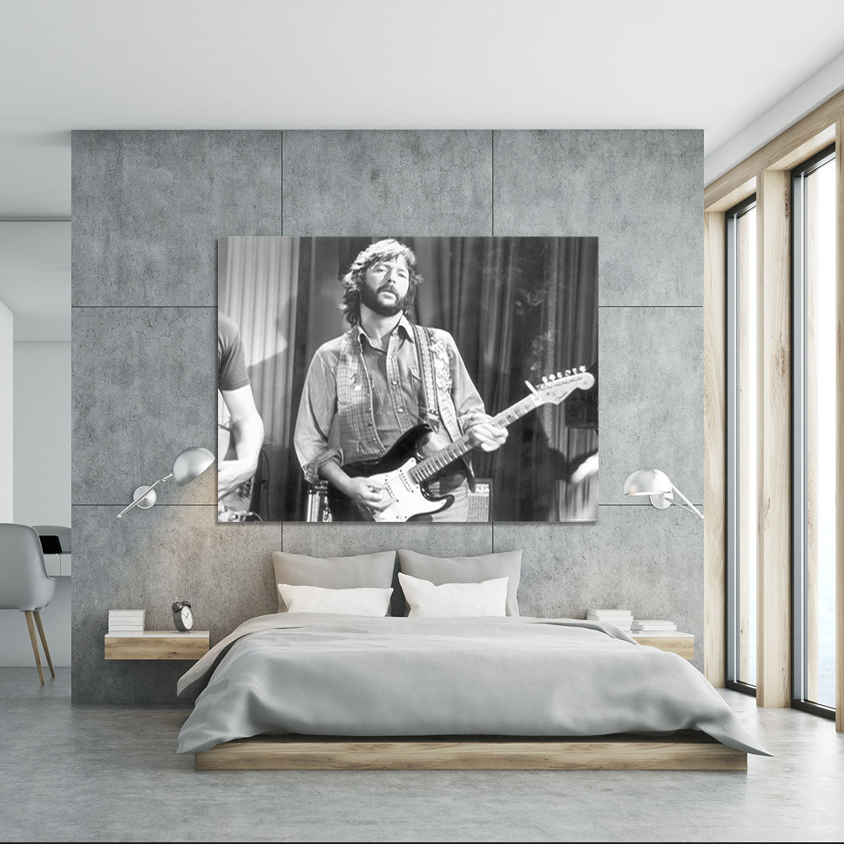Eric Clapton in 1978 Canvas Print or Poster - Canvas Art Rocks - 5