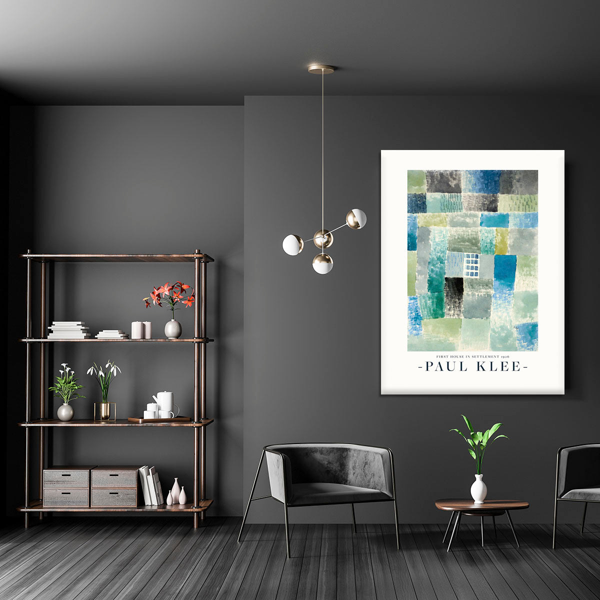 First House in a Settlement 1926 No.2 Canvas Print or Poster - Canvas Art Rocks - 5