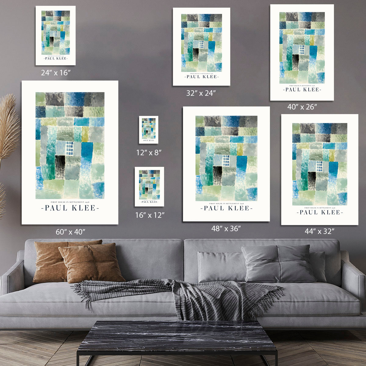 First House in a Settlement 1926 No.2 Canvas Print or Poster - Canvas Art Rocks - 7