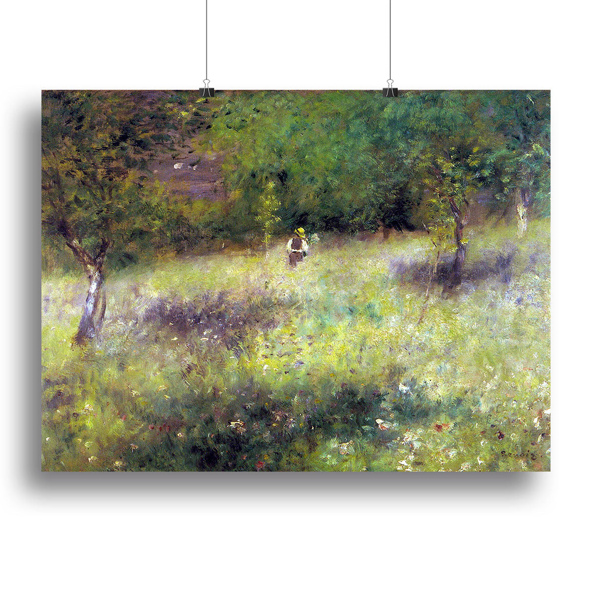 Frahling in Chatou by Renoir Poster - Unframed