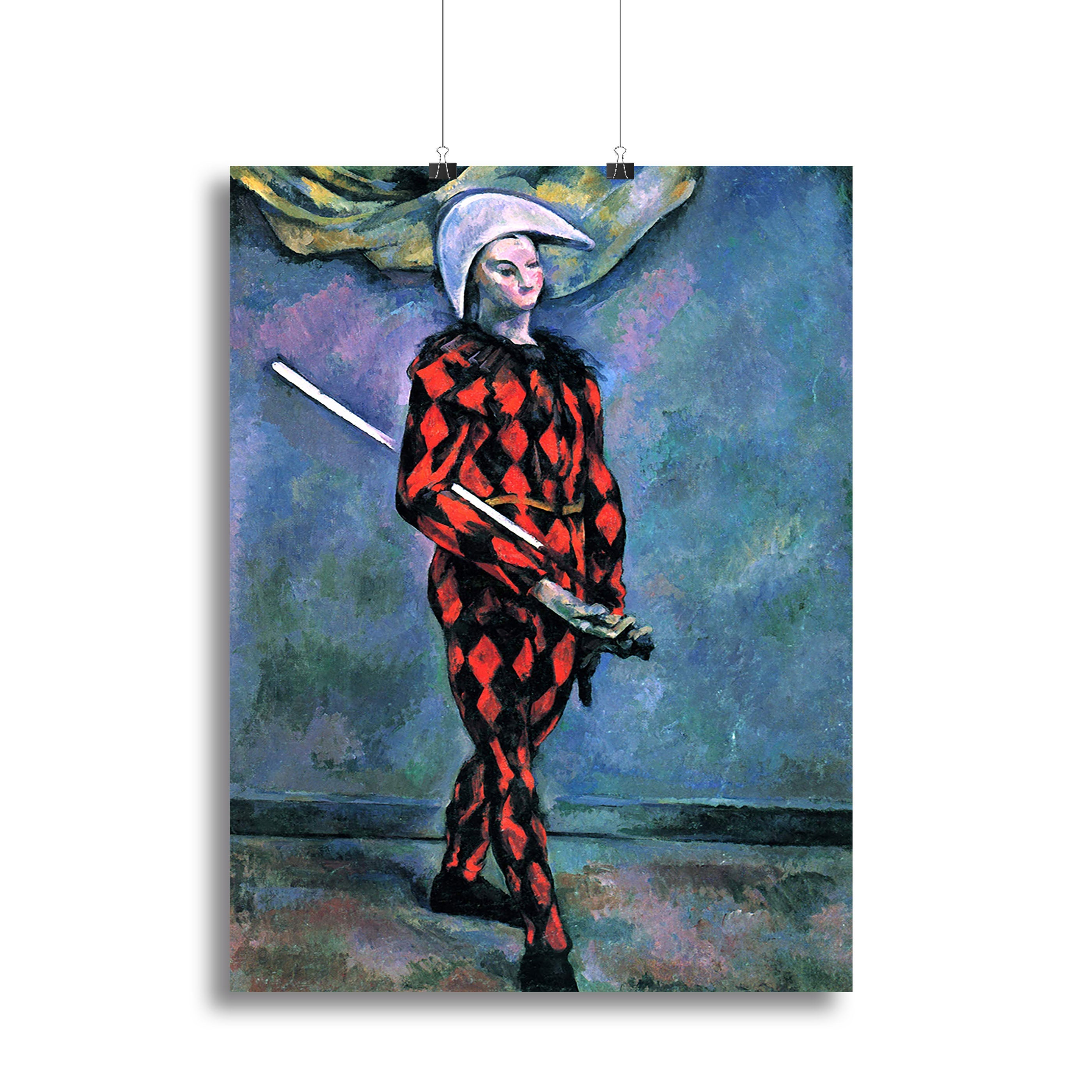 Harlequin by Cezanne Poster - Unframed