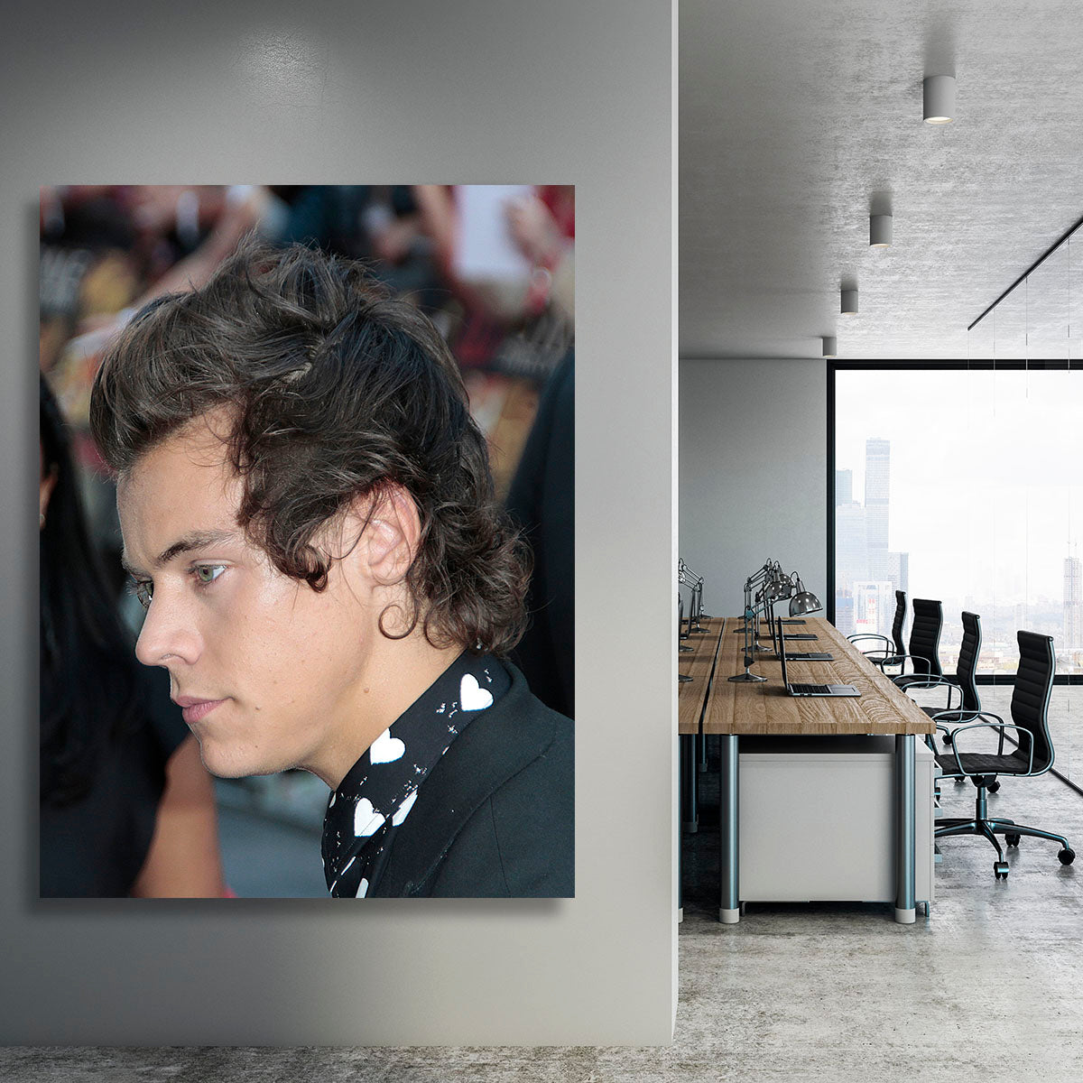 Harry Styles 2013 Canvas Print or Poster - Canvas Art Rocks - 3
