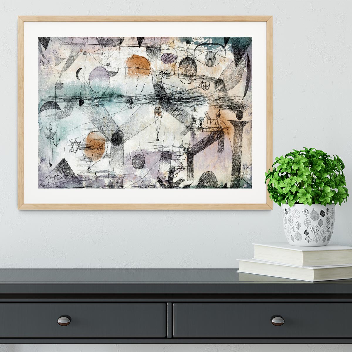 In the Realm of Air 1917 No.1 Framed Print - Canvas Art Rocks - 3