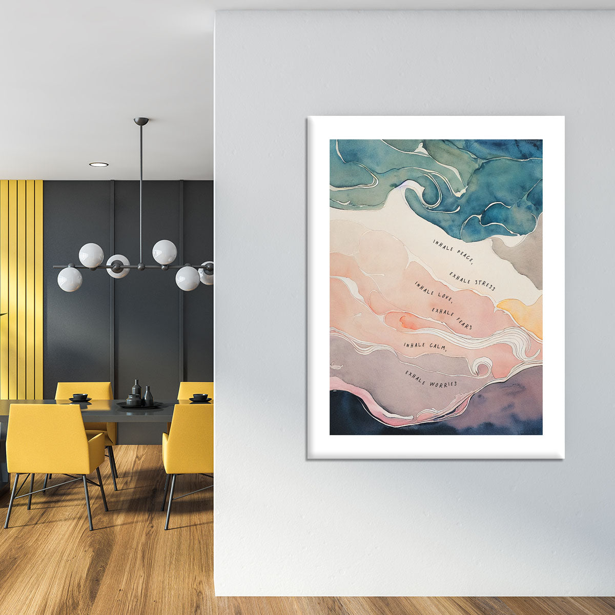 Inhale Sequence Canvas Print or Poster - Canvas Art Rocks - 4