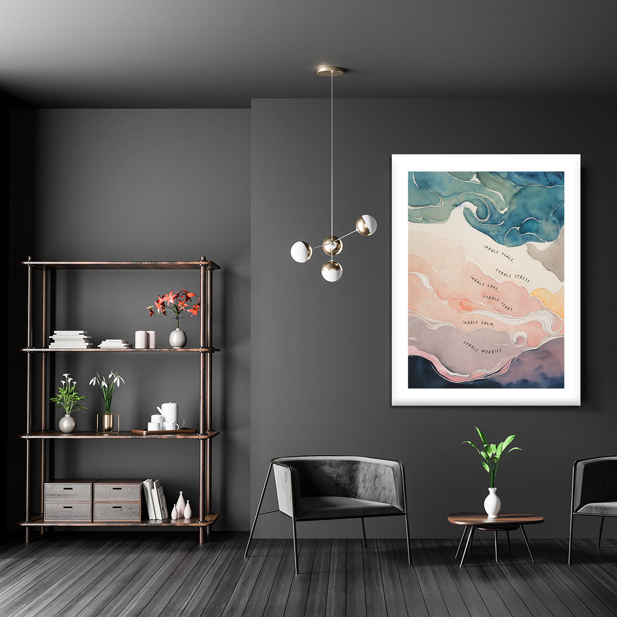 Inhale Sequence Canvas Print or Poster - Canvas Art Rocks - 5