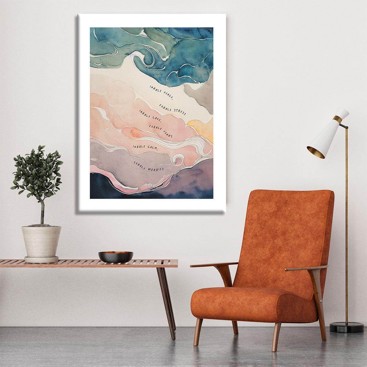 Inhale Sequence Canvas Print or Poster - Canvas Art Rocks - 6