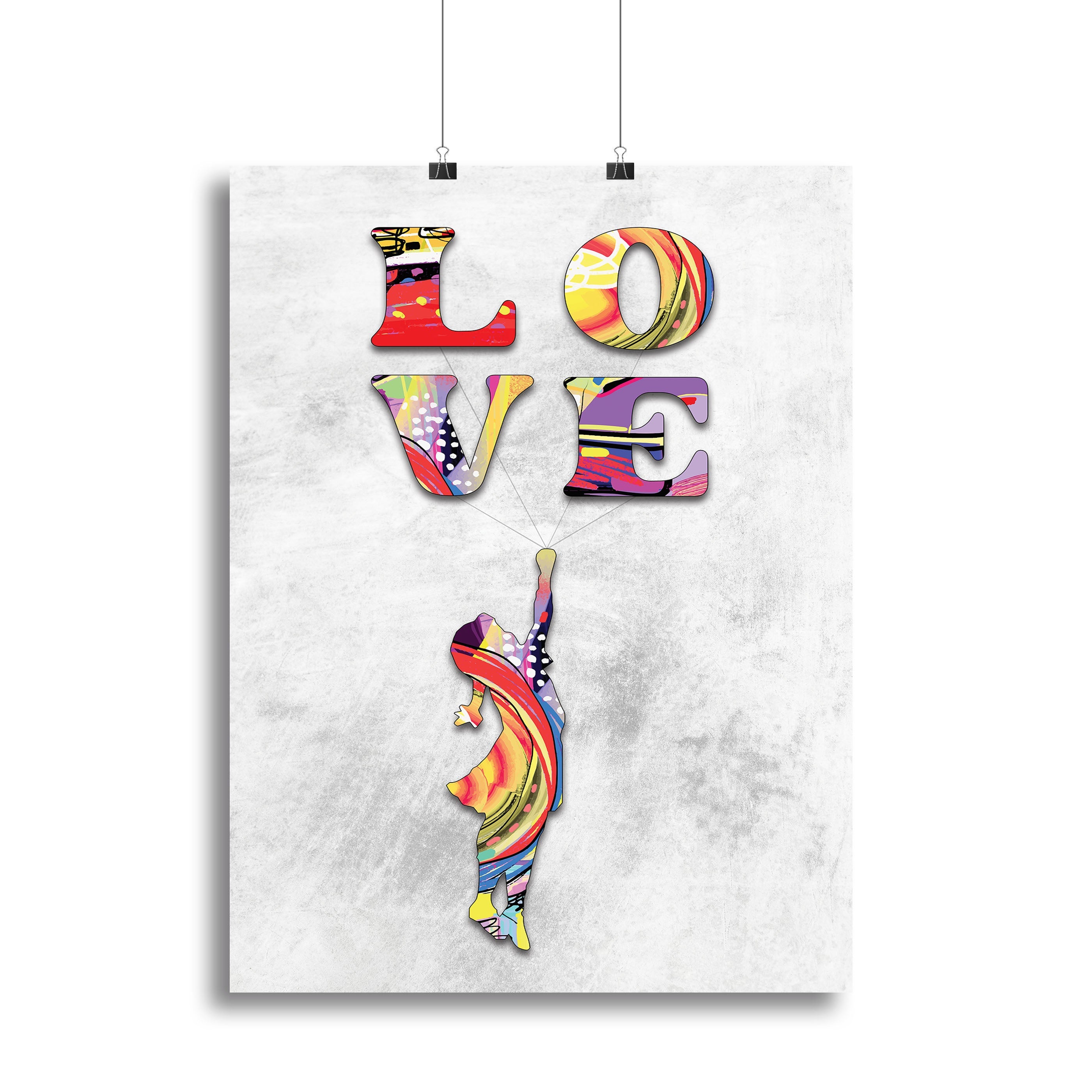 Inspired By Flying Love Poster - Unframed