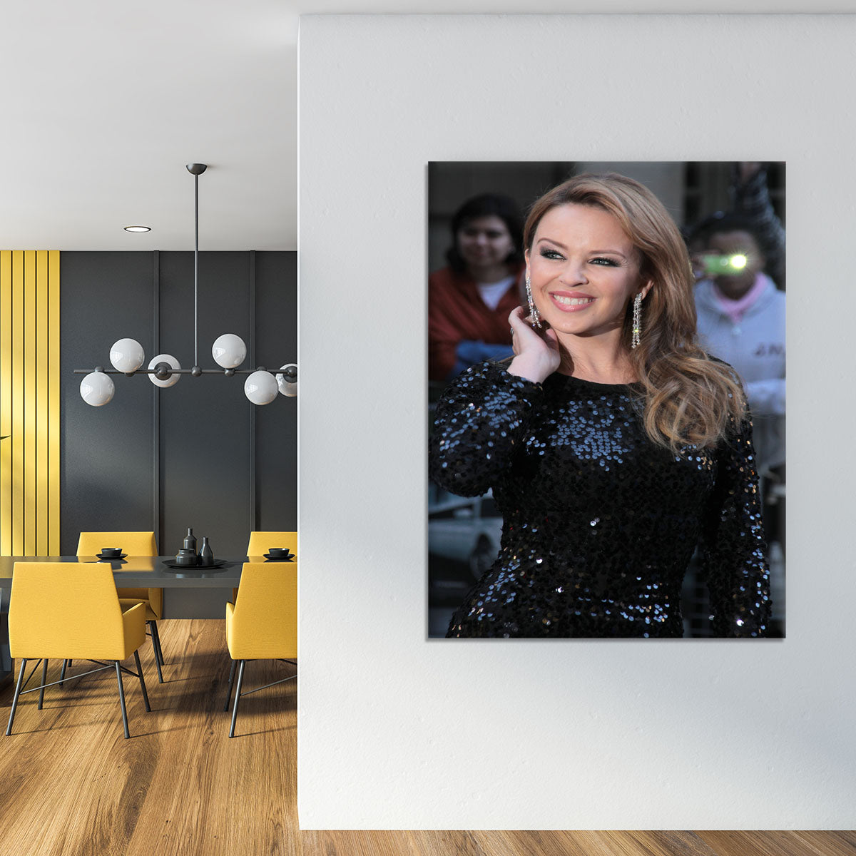 Kylie Minogue at a premiere 2012 Canvas Print or Poster - Canvas Art Rocks - 4
