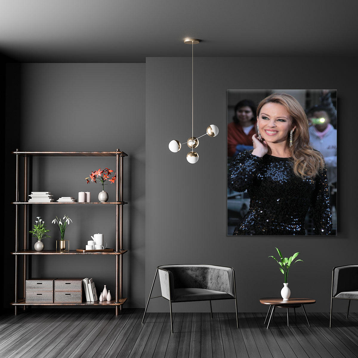 Kylie Minogue at a premiere 2012 Canvas Print or Poster - Canvas Art Rocks - 5