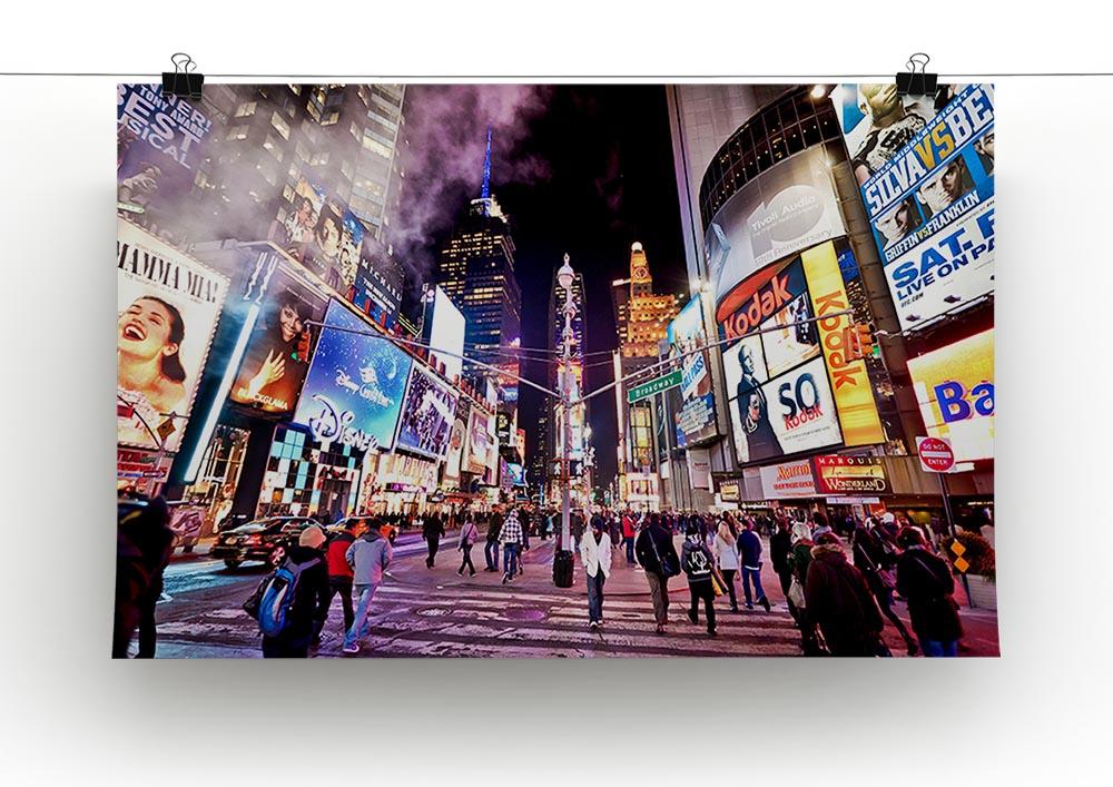 LED signs Broadway Theaters Poster - Unframed