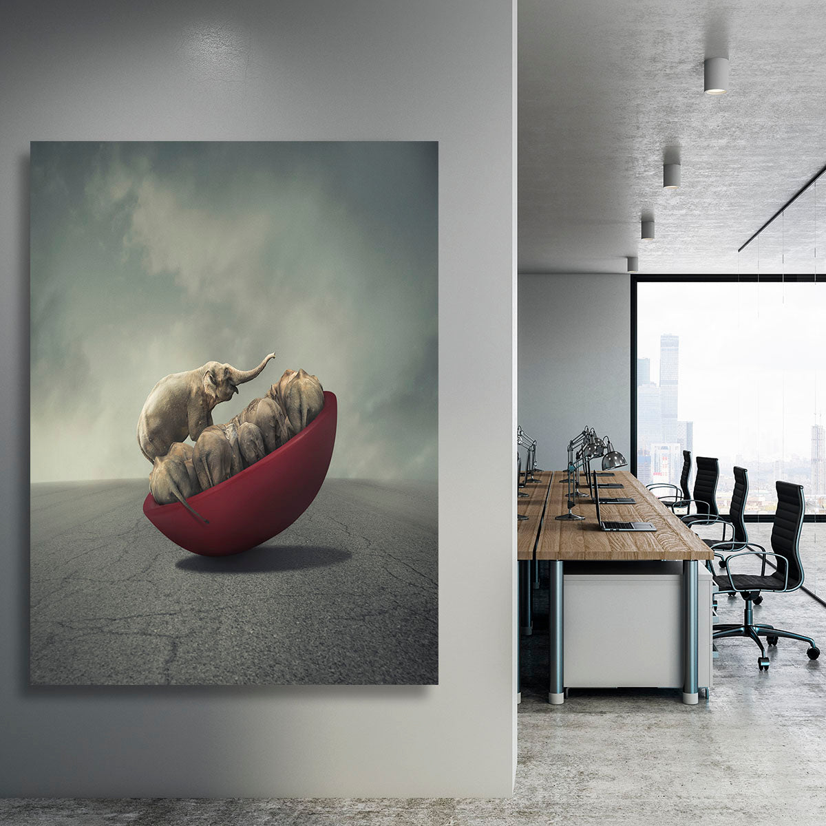 Life is a balance Canvas Print or Poster - 1x - 3