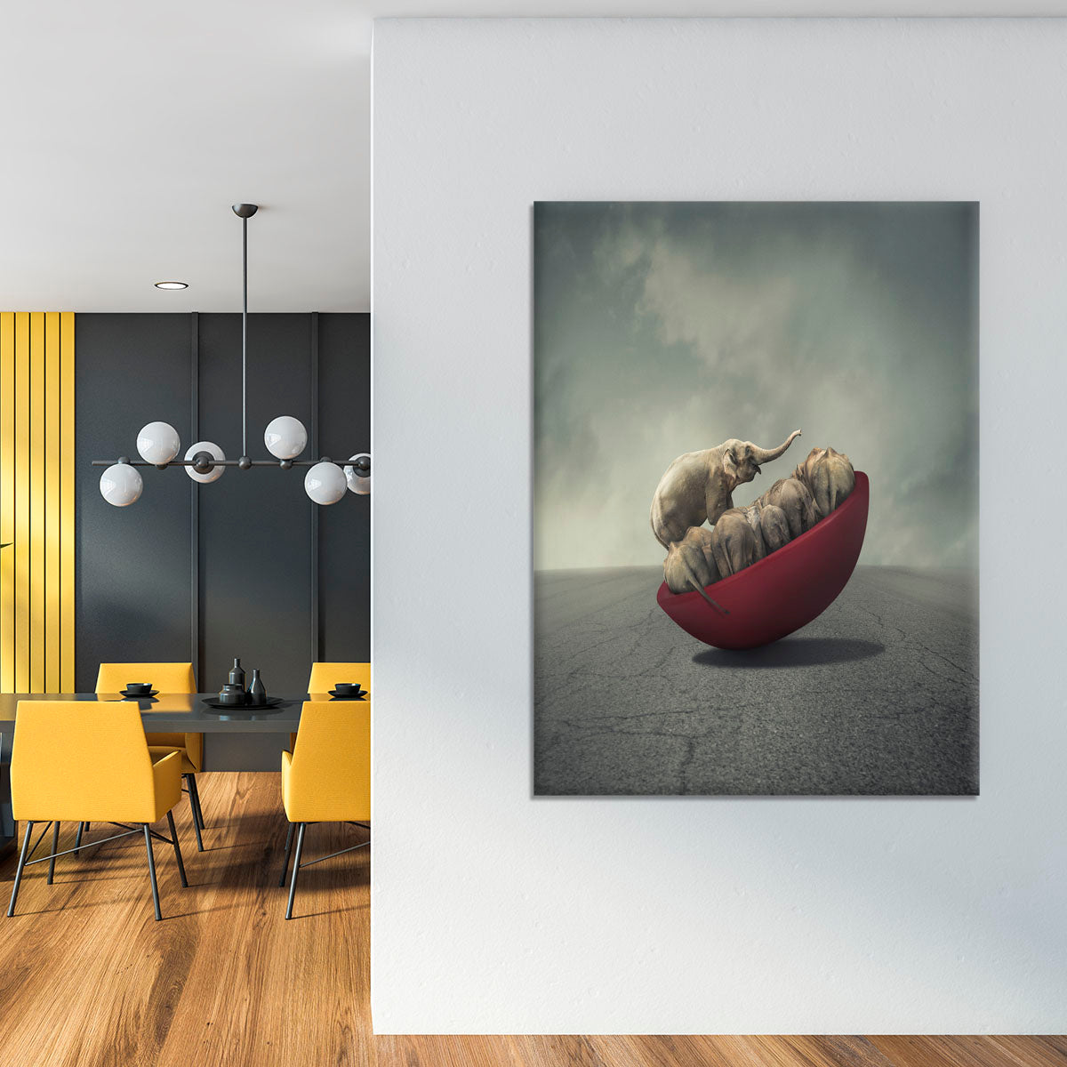 Life is a balance Canvas Print or Poster - 1x - 4