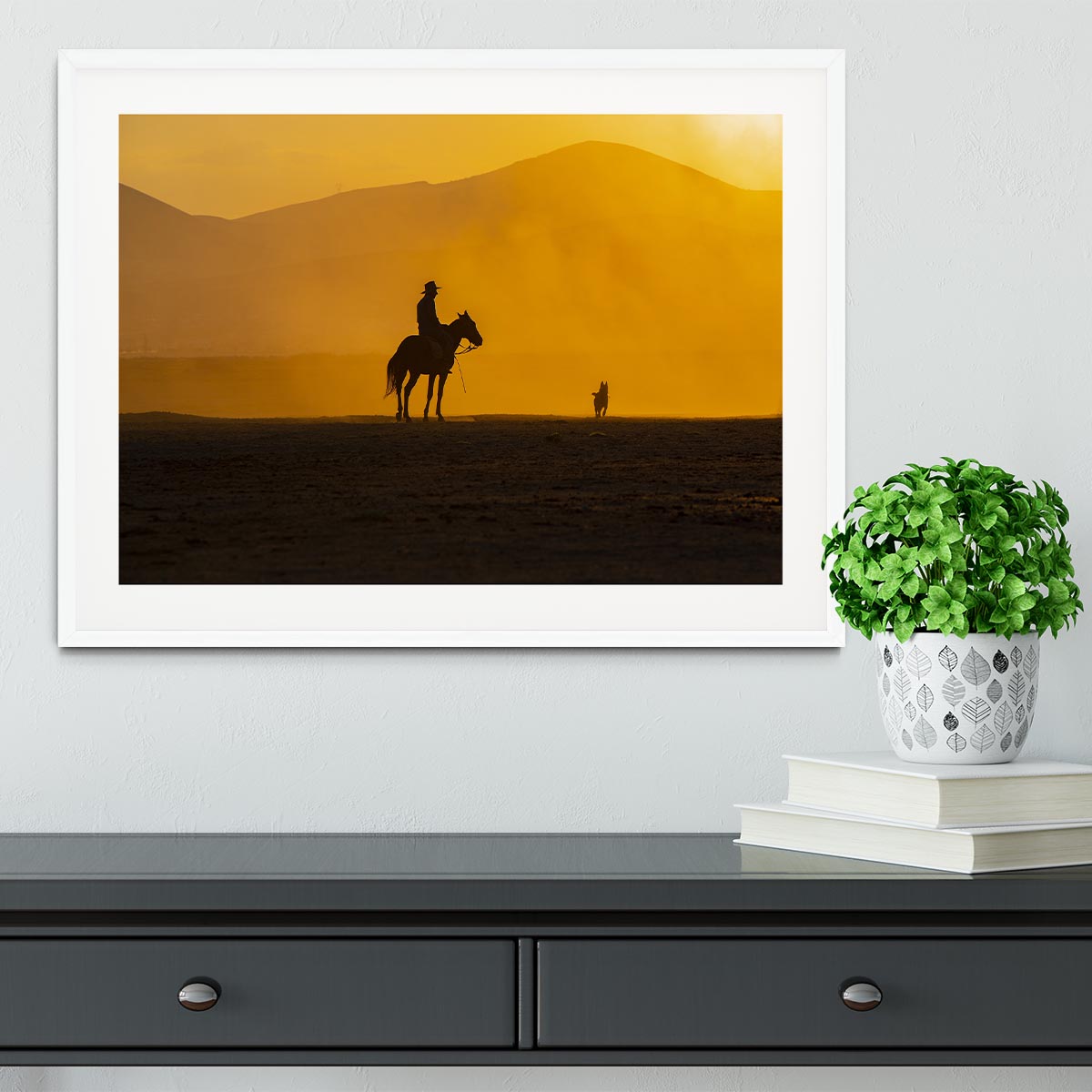 Mans Best Friends Framed Print - 1x - 5