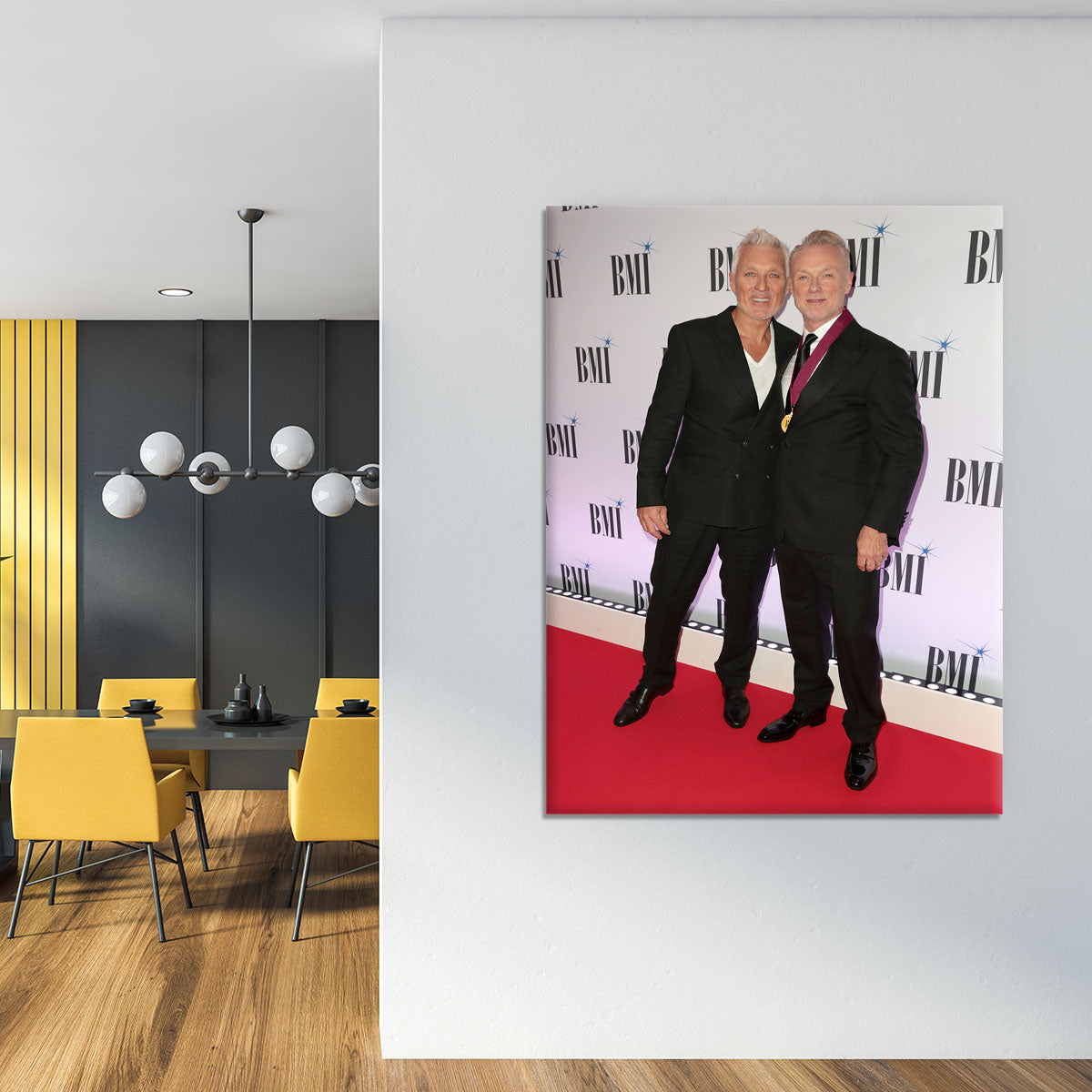 Martin Kemp and Gary Kemp Canvas Print or Poster - Canvas Art Rocks - 4