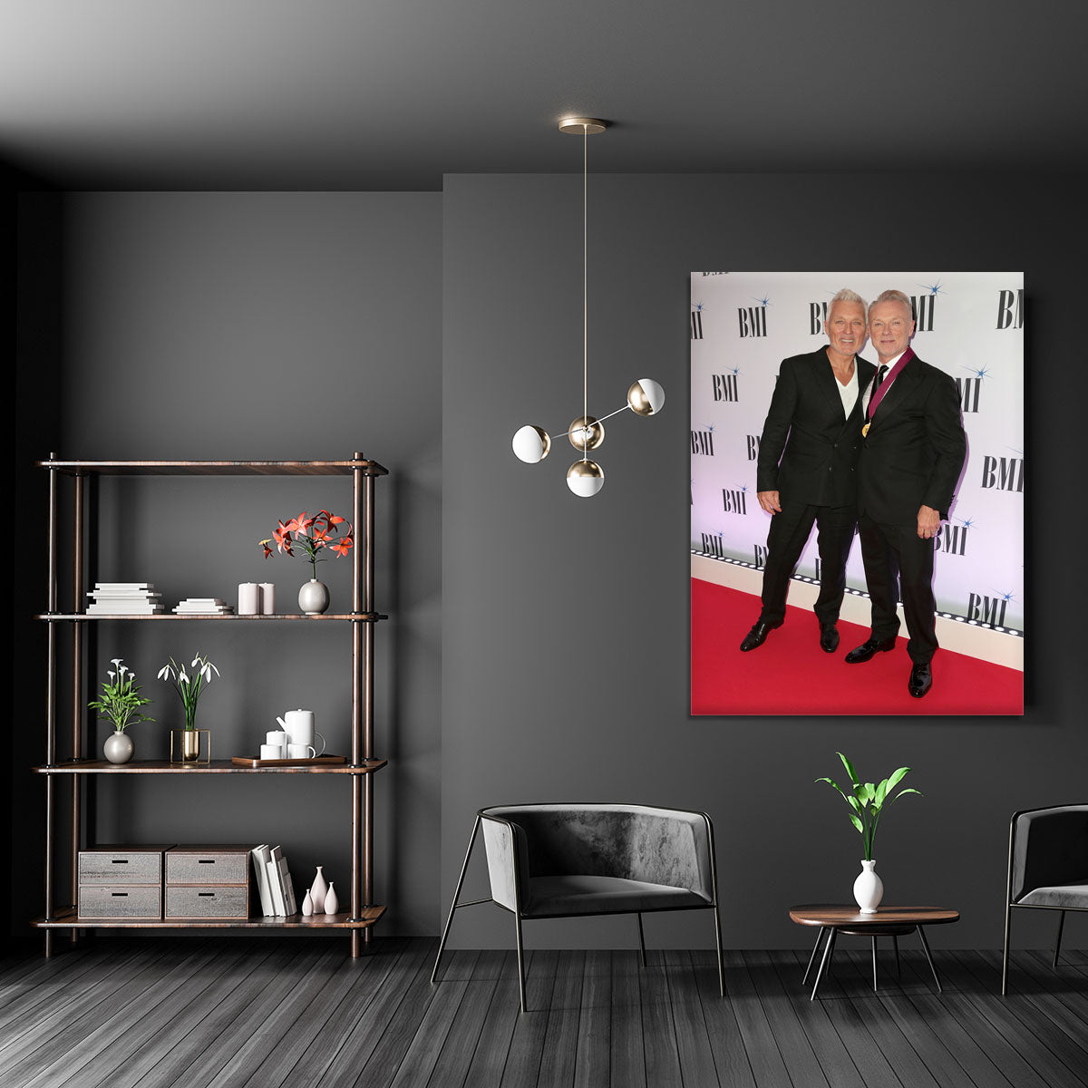 Martin Kemp and Gary Kemp Canvas Print or Poster - Canvas Art Rocks - 5