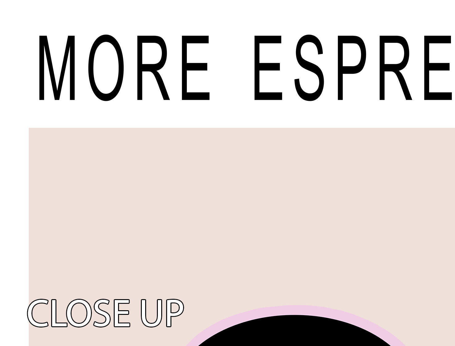More Espresso Less Depresso 3 Split Panel Canvas Print - Canvas Art Rocks - 3