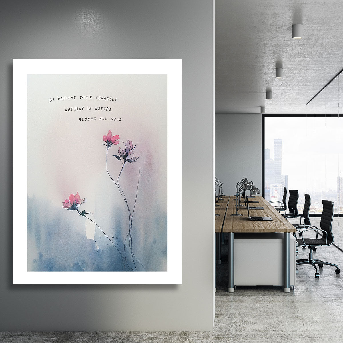 Nothing Blooms All Year Canvas Print or Poster - Canvas Art Rocks - 3