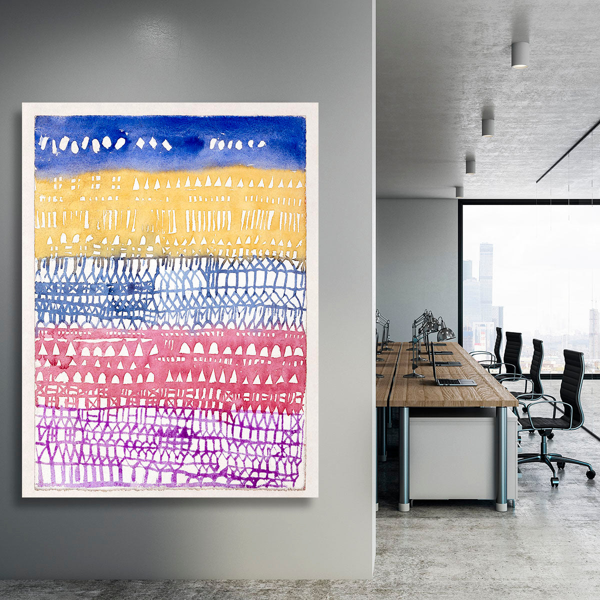 Old City No.1 Canvas Print or Poster - Canvas Art Rocks - 3