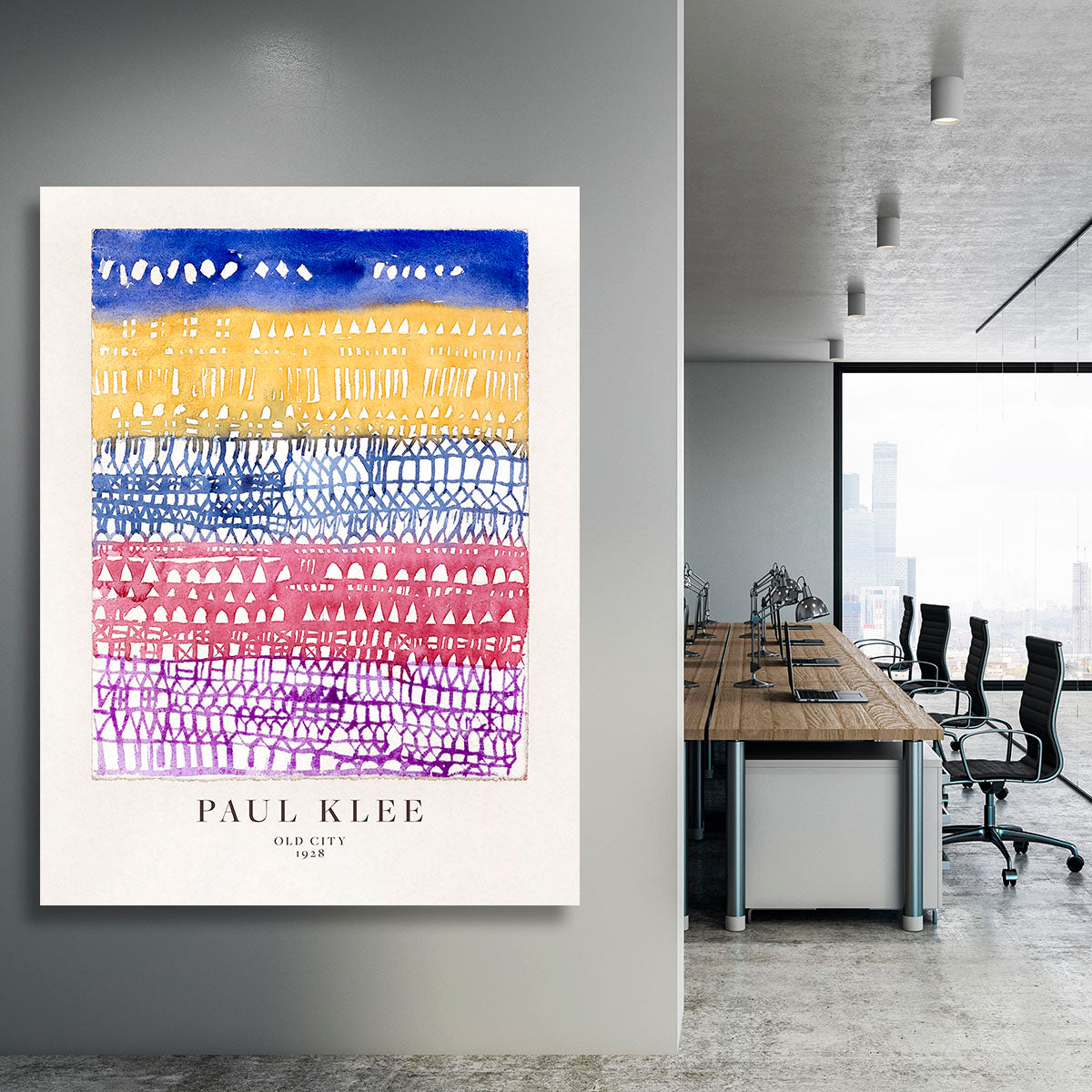 Old City No.2 Canvas Print or Poster - Canvas Art Rocks - 3